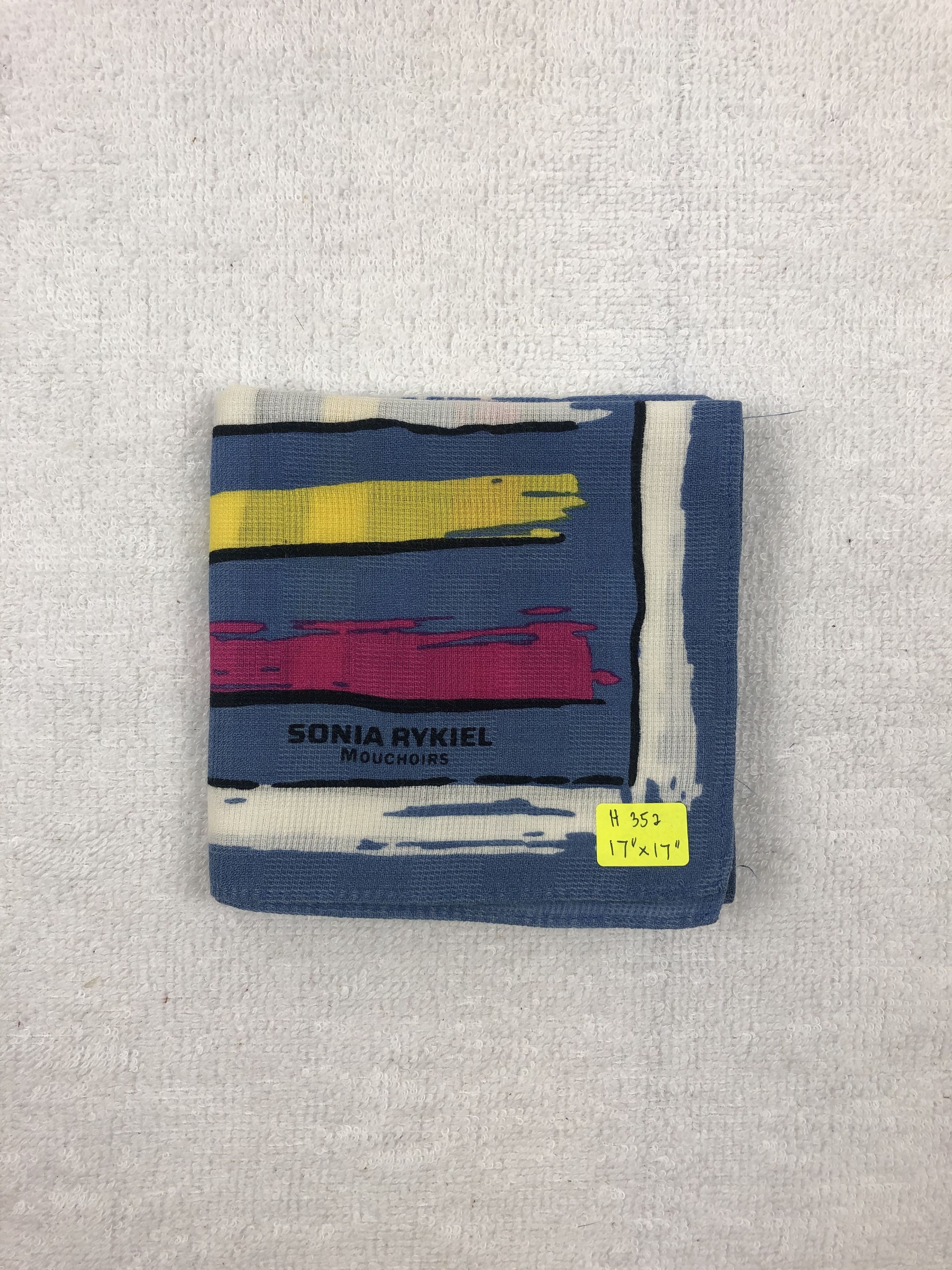 Sonia Rykiel × Vintage Sonia Rykiel Mouchoirs Handkerchief / Bandana / Neckerchief Size ONE SIZE - 5 Thumbnail