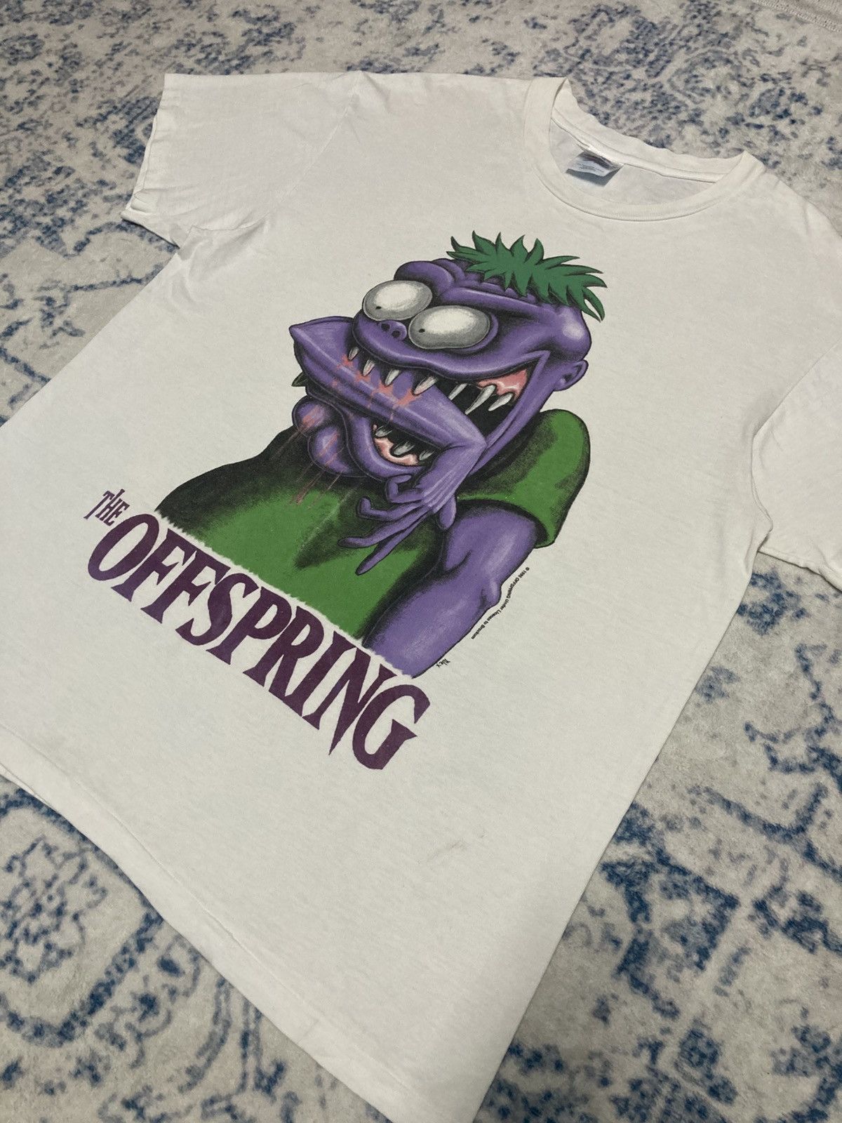 Band Tees Vintage 1995 The Offspring “BITE ME” T-Shirt Size US L / EU 52-54 / 3 - 3 Thumbnail
