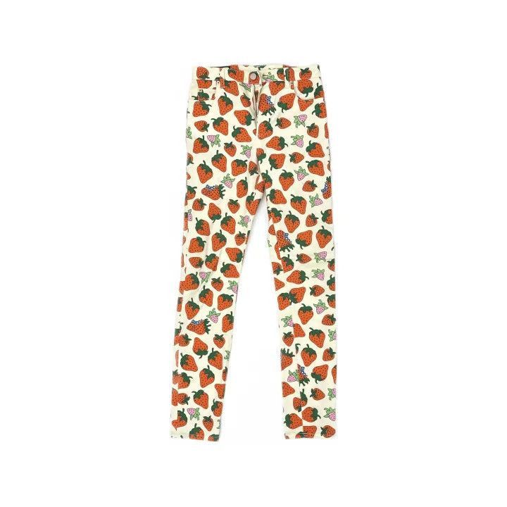 Gucci Gucci Strawberry Print Casual Pants for Women-2507 Size 26" / US 2 / IT 38 - 8 Thumbnail