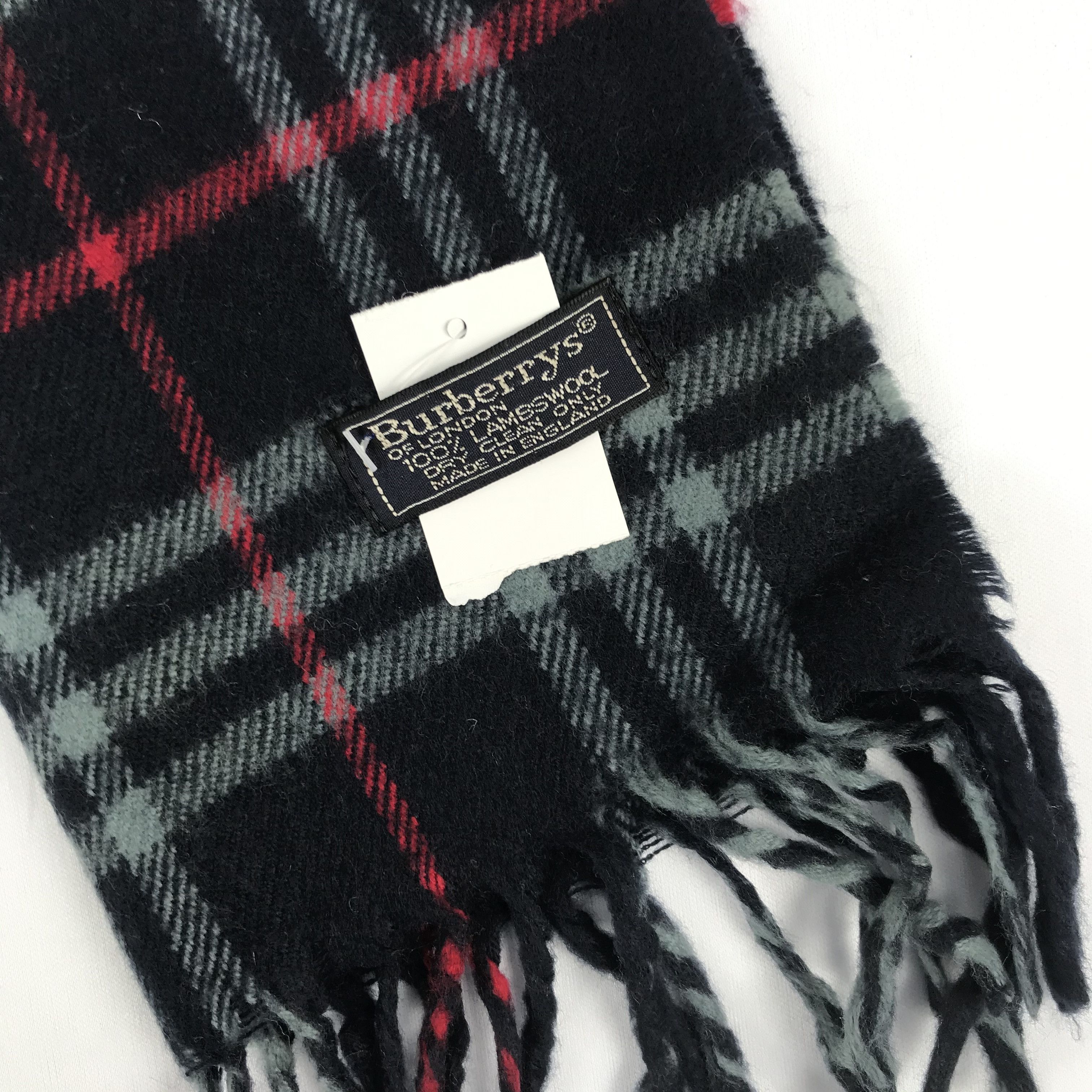 Burberry Vintage Burberry Scarf Muffler Cashmere Scarves Size ONE SIZE - 4 Thumbnail