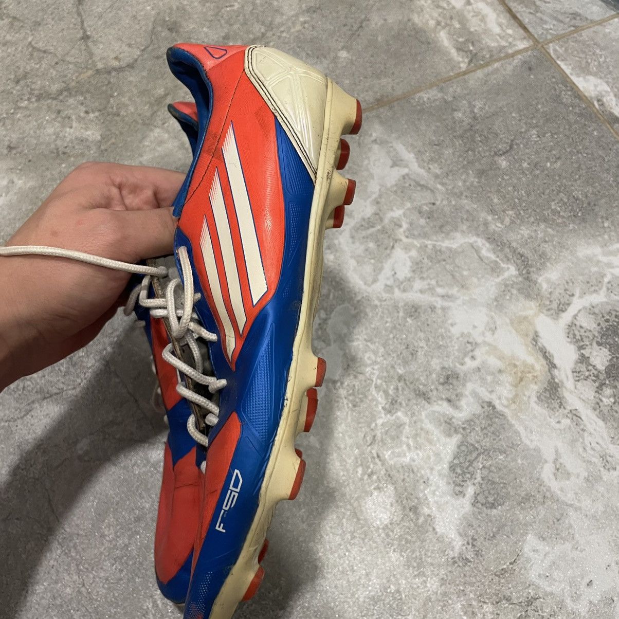 Adidas Vintage Soccer Boots Adidas f50 sprint web Predator shoes pr Size US 9.5 / EU 42-43 - 12 Thumbnail