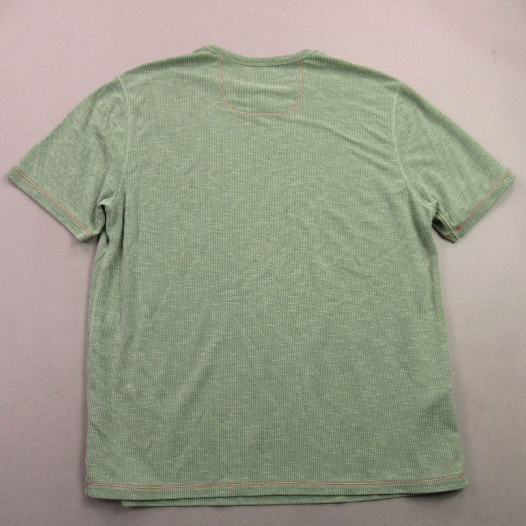 Tommy Bahama Tommy Bahama Shirt Mens Large Short Sleeve Crew Neck Outdoors Lightweight Green Shirt Size US L / EU 52-54 / 3 - 5 Thumbnail