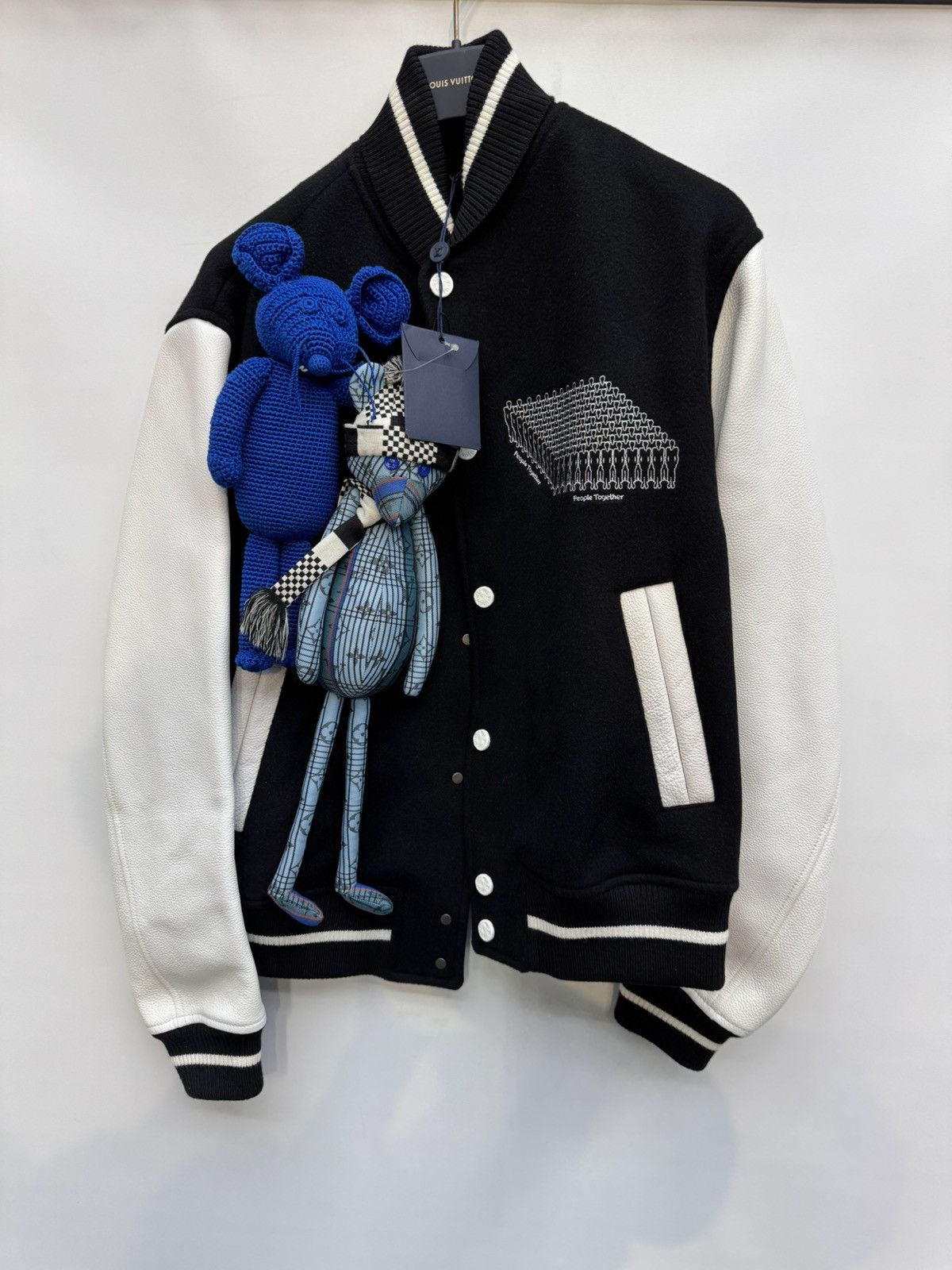 Louis Vuitton Puppet Varsity Jacket | Grailed