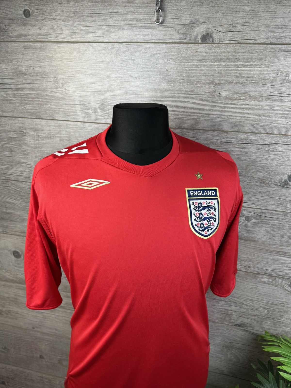 England 2006 2008 Umbro Football Shirt Size XL Jersey