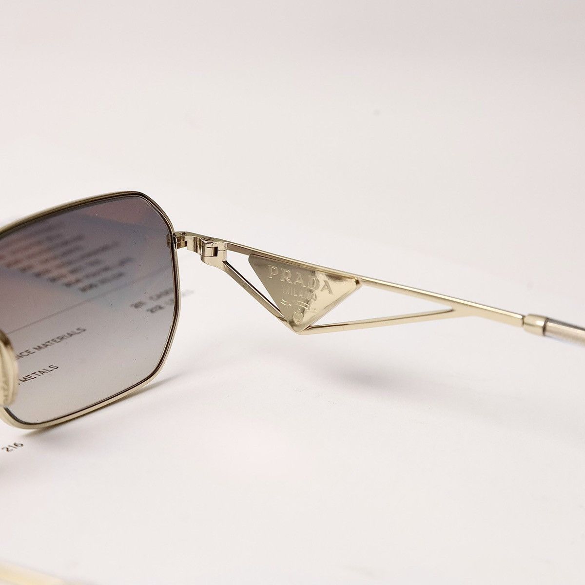 Prada PRADA 0PR A51S SUNGLASSES Size ONE SIZE - 4 Thumbnail