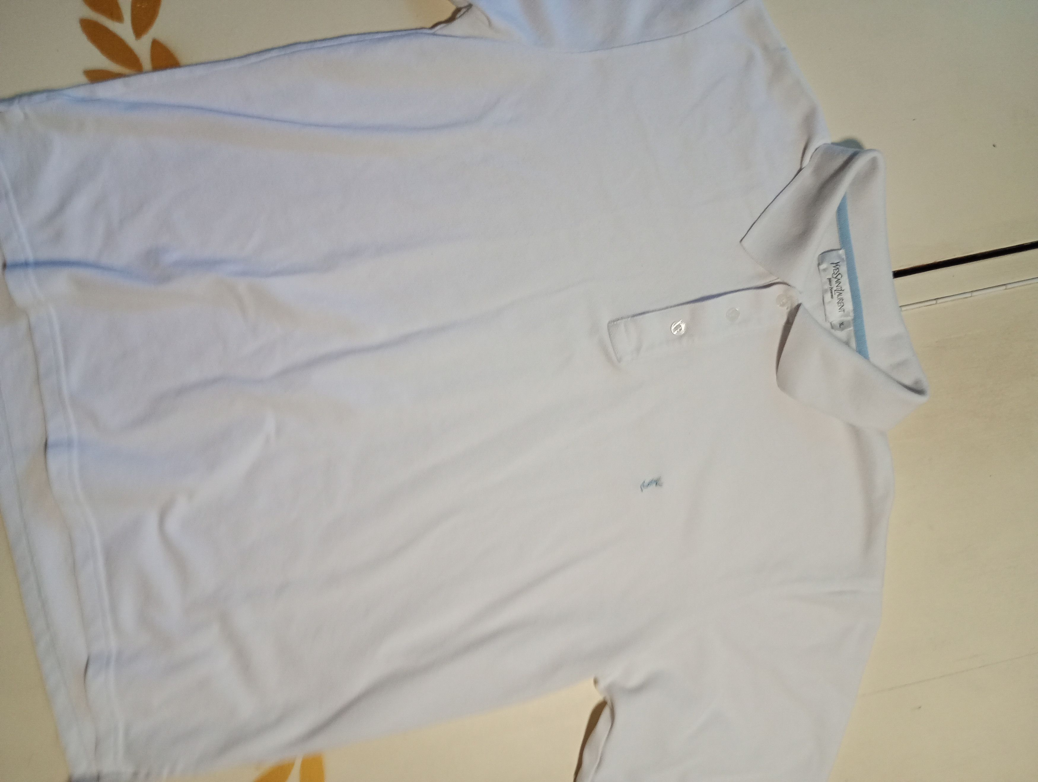 Yves Saint Laurent YSL Pour Homme Polo Shirt Vintage 90's Size US XL / EU 56 / 4 - 5 Thumbnail