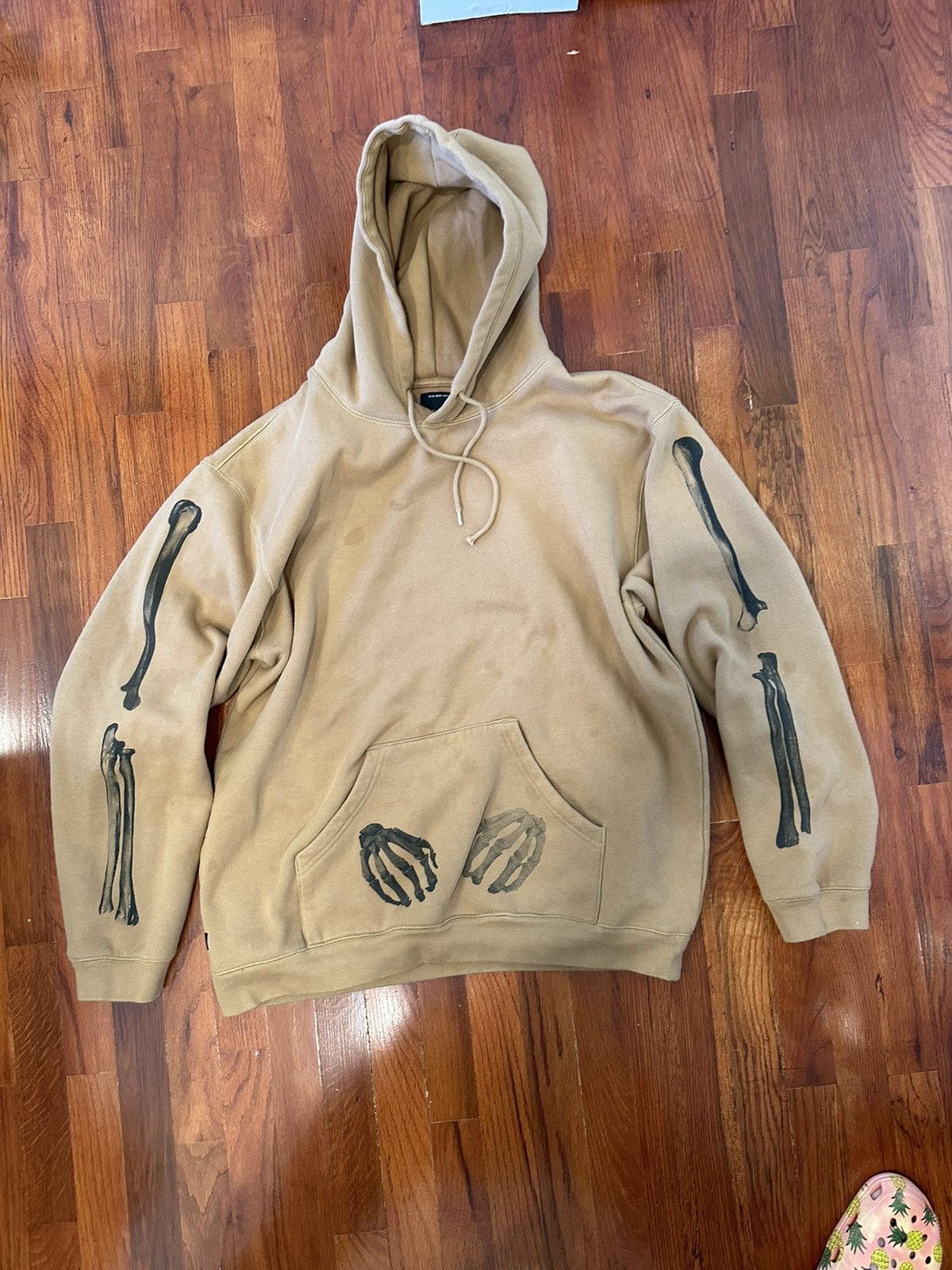 10 Deep × Vintage Heavyweight Skeleton Hoodie Size US XL / EU 56 / 4 - 1 Thumbnail