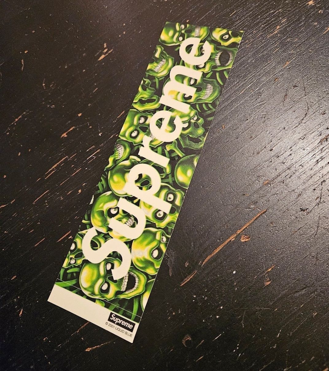 Supreme Damien Hirst Box Logo Sticker 2009 | Grailed