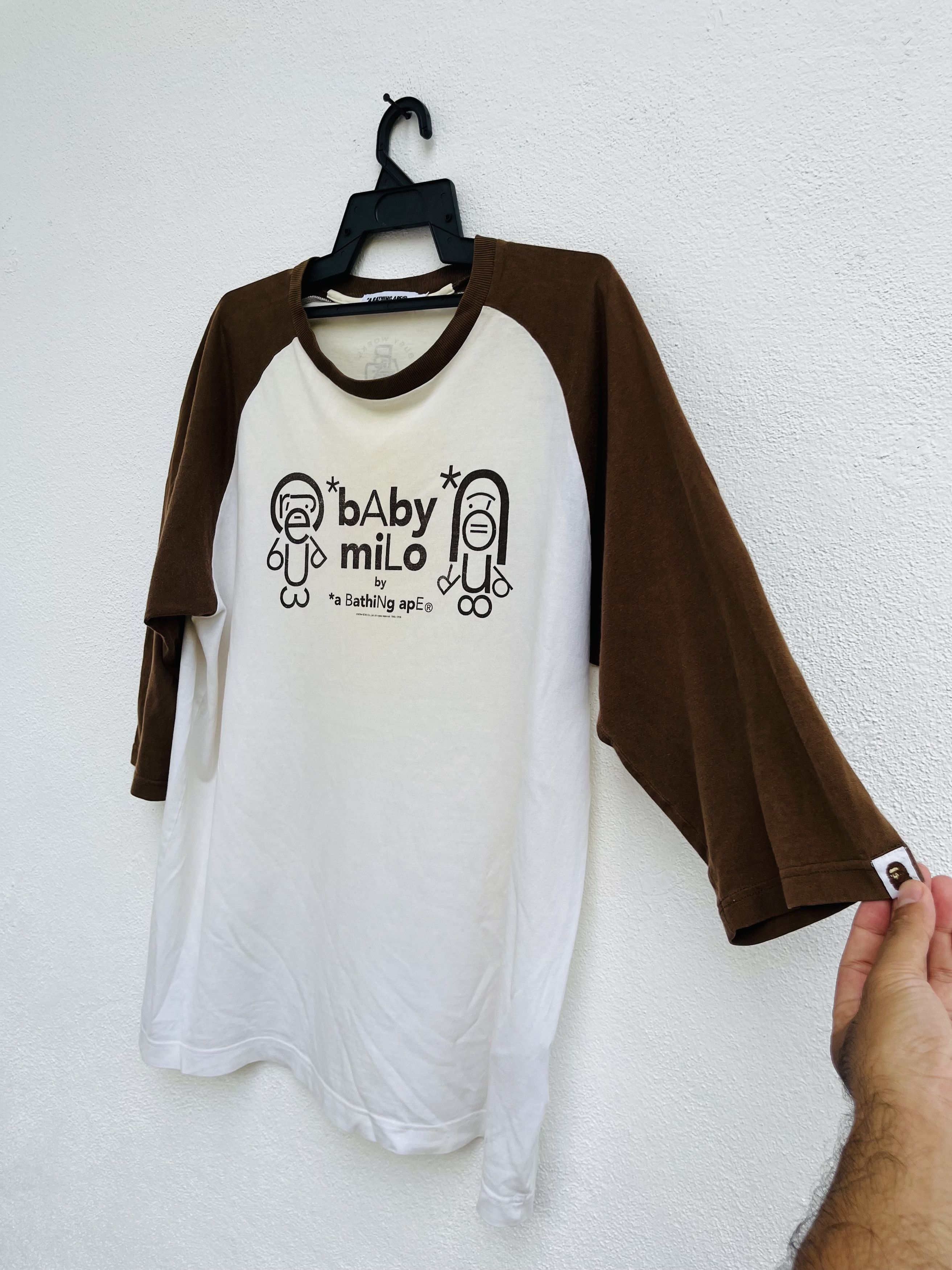 Japanese Brand Vintage A Bathing Ape Classic 3 Quarter Designer Style Size US XL / EU 56 / 4 - 5 Thumbnail