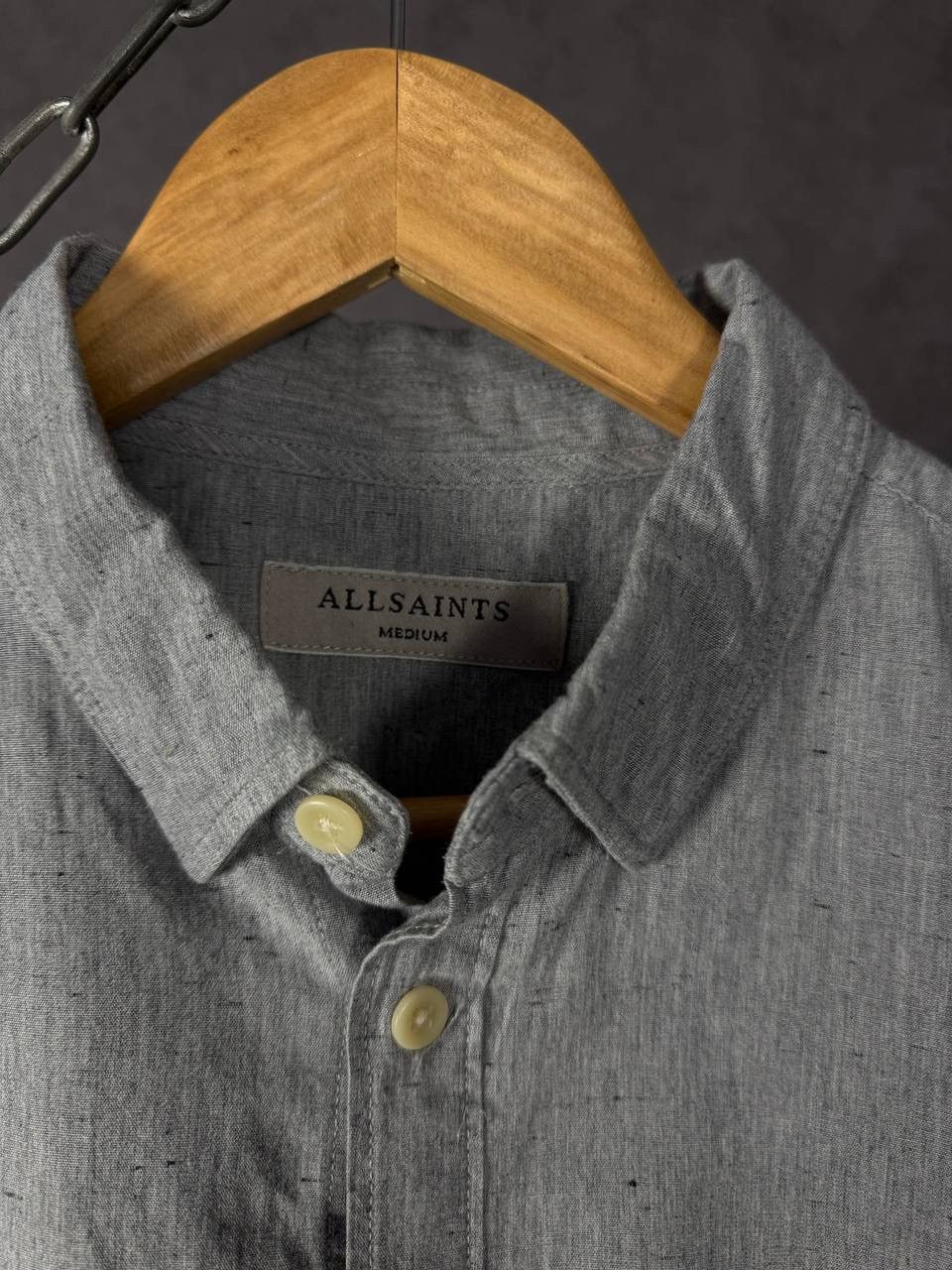 Allsaints Allsaints designer logo shirt Size US M / EU 48-50 / 2 - 3 Thumbnail