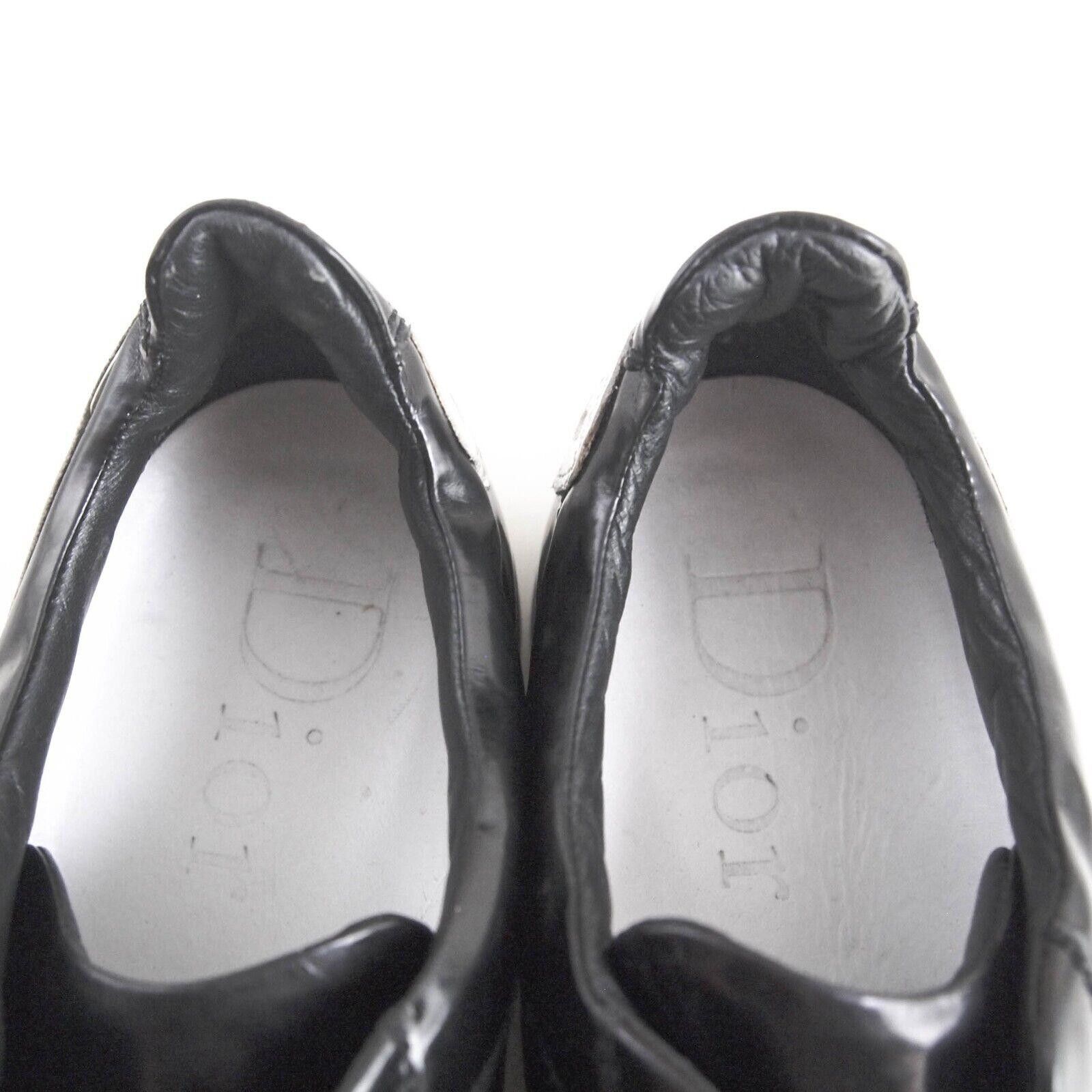 Dior Dior Homme Sneakers Black Leather Mens US 6.5 EU 39.5 Size US 6.5 / EU 39-40 - 4 Thumbnail