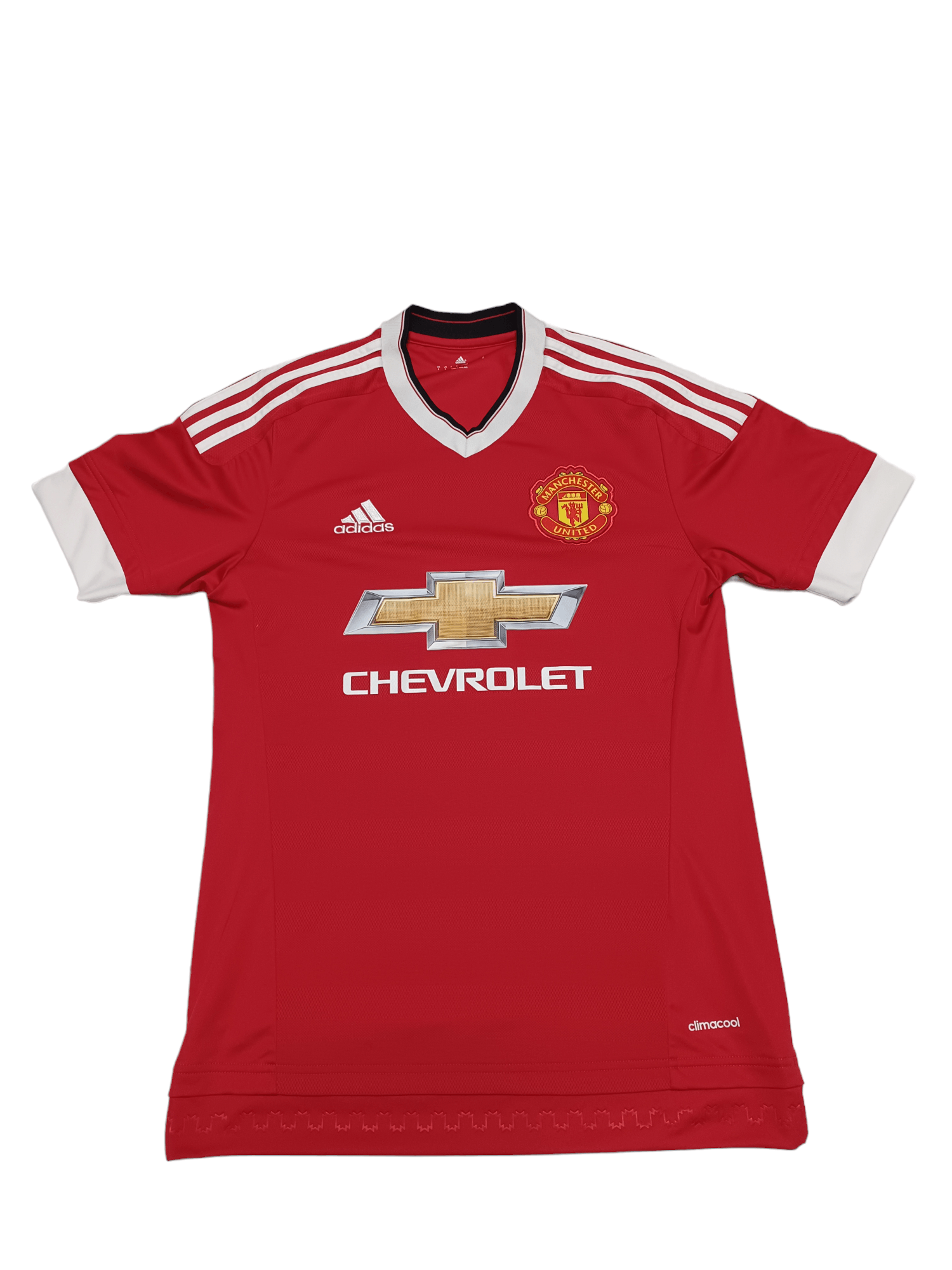 Pre-owned Manchester United X Soccer Jersey 2015-2016 Man United Jersey Socer Football Adidas In Red