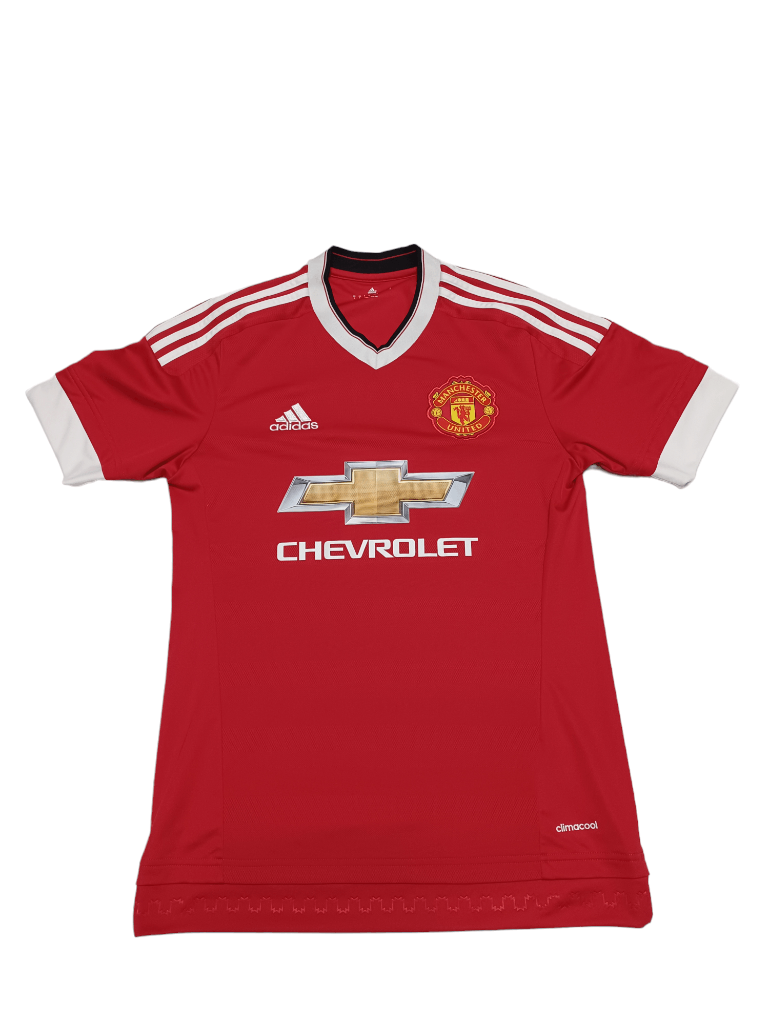 Adidas 2015-2016 MAN UNITED JERSEY SOCER FOOTBALL ADIDAS Size US S / EU 44-46 / 1 - 1 Thumbnail