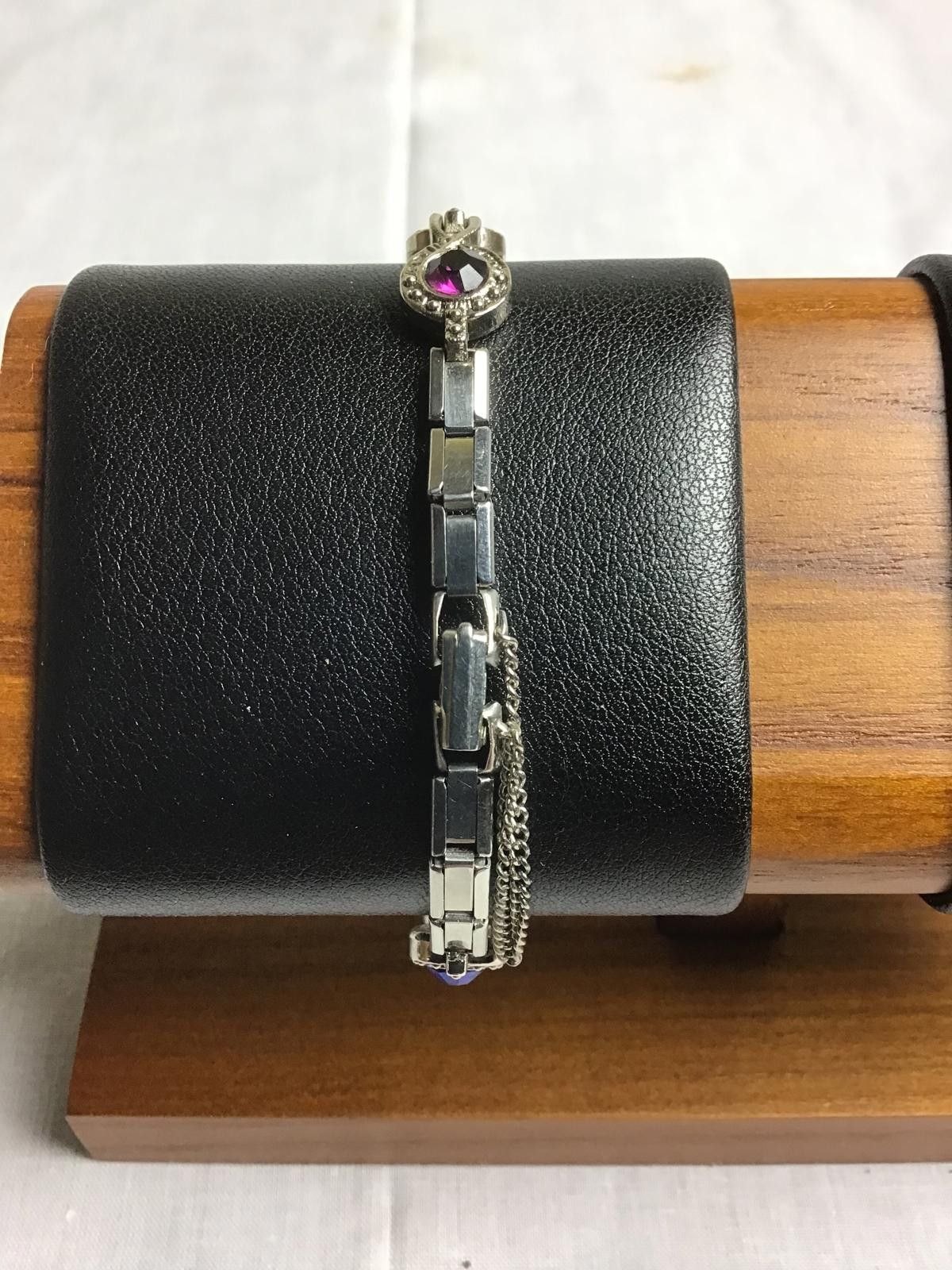 Other Vivani Women's Quartz Bracelet Watch with Multicolor Gem Size ONE SIZE - 4 Thumbnail