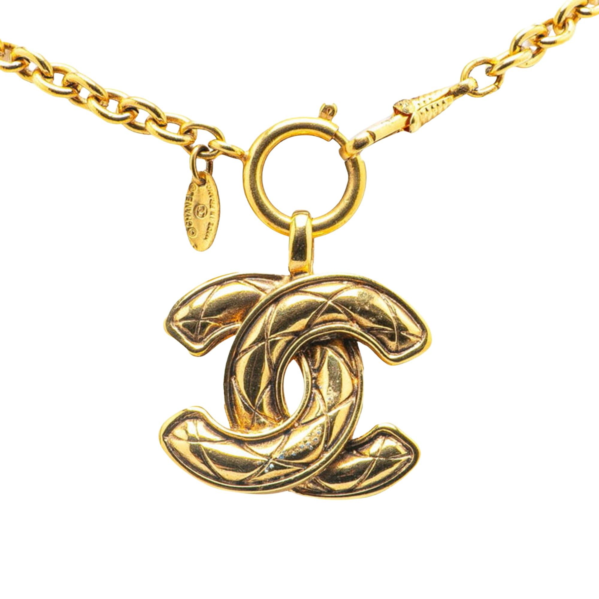 Chanel Chanel Coco Mark necklace Size ONE SIZE - 1 Thumbnail