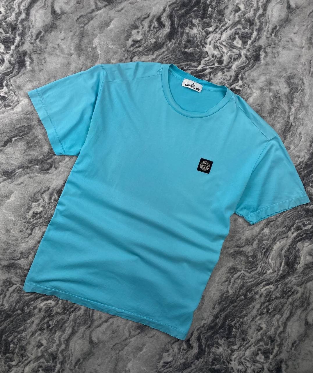 Stone Island Stone Island Patch Program T-Shirt Men Size 2XL Blue Size US XXL / EU 58 / 5 - 1 Thumbnail
