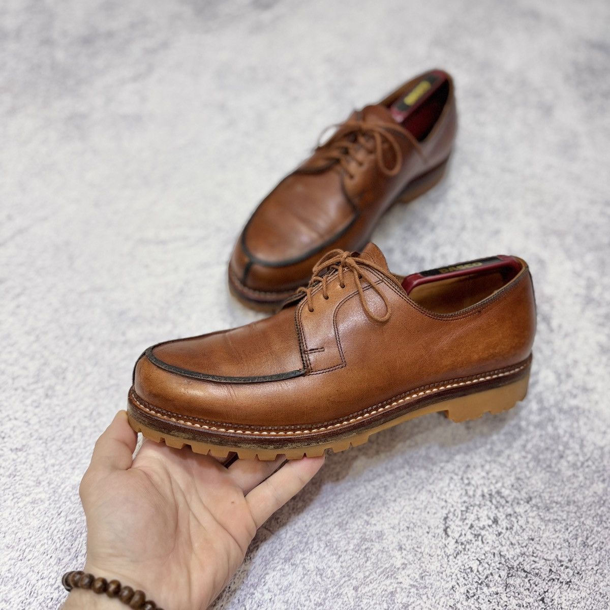 Ludwig Reiter Ludwig Reiter Tan Brown Norweger Derbies US9 UK8 EU42 27cm Size US 9 / EU 42 - 7 Thumbnail