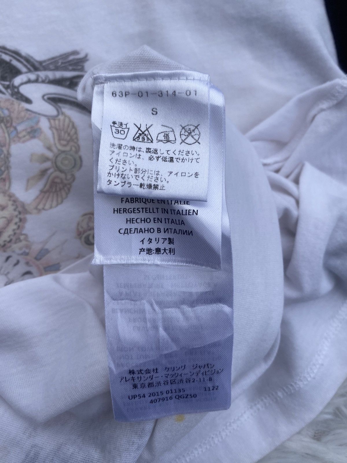 Alexander McQueen Rare Alexander McQueen Skull Tshirt Size US S / EU 44-46 / 1 - 11 Thumbnail