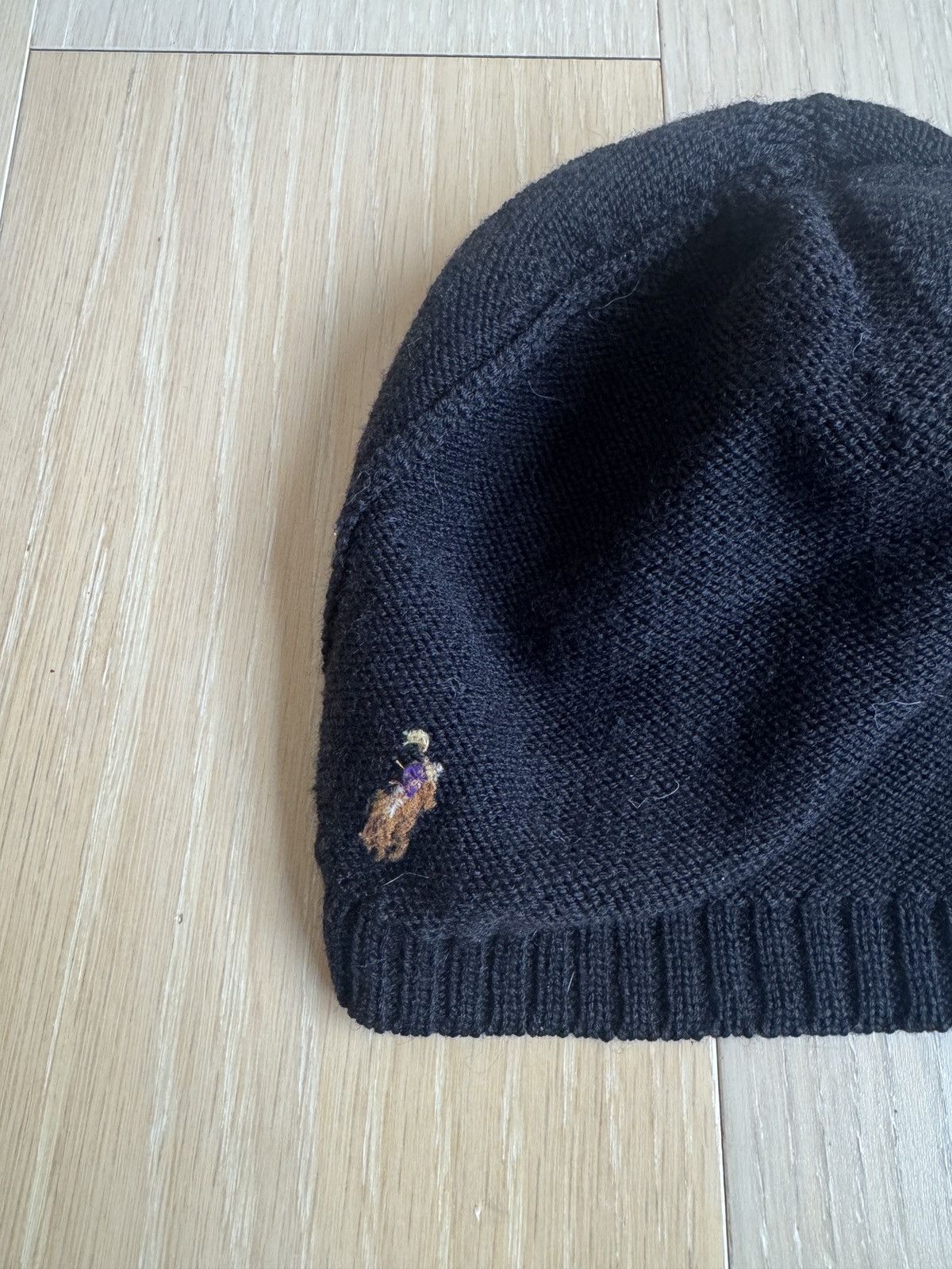 Polo Ralph Lauren Rare Polo Ralph Lauren Skull Knitted Beanie Size ONE SIZE - 5 Thumbnail