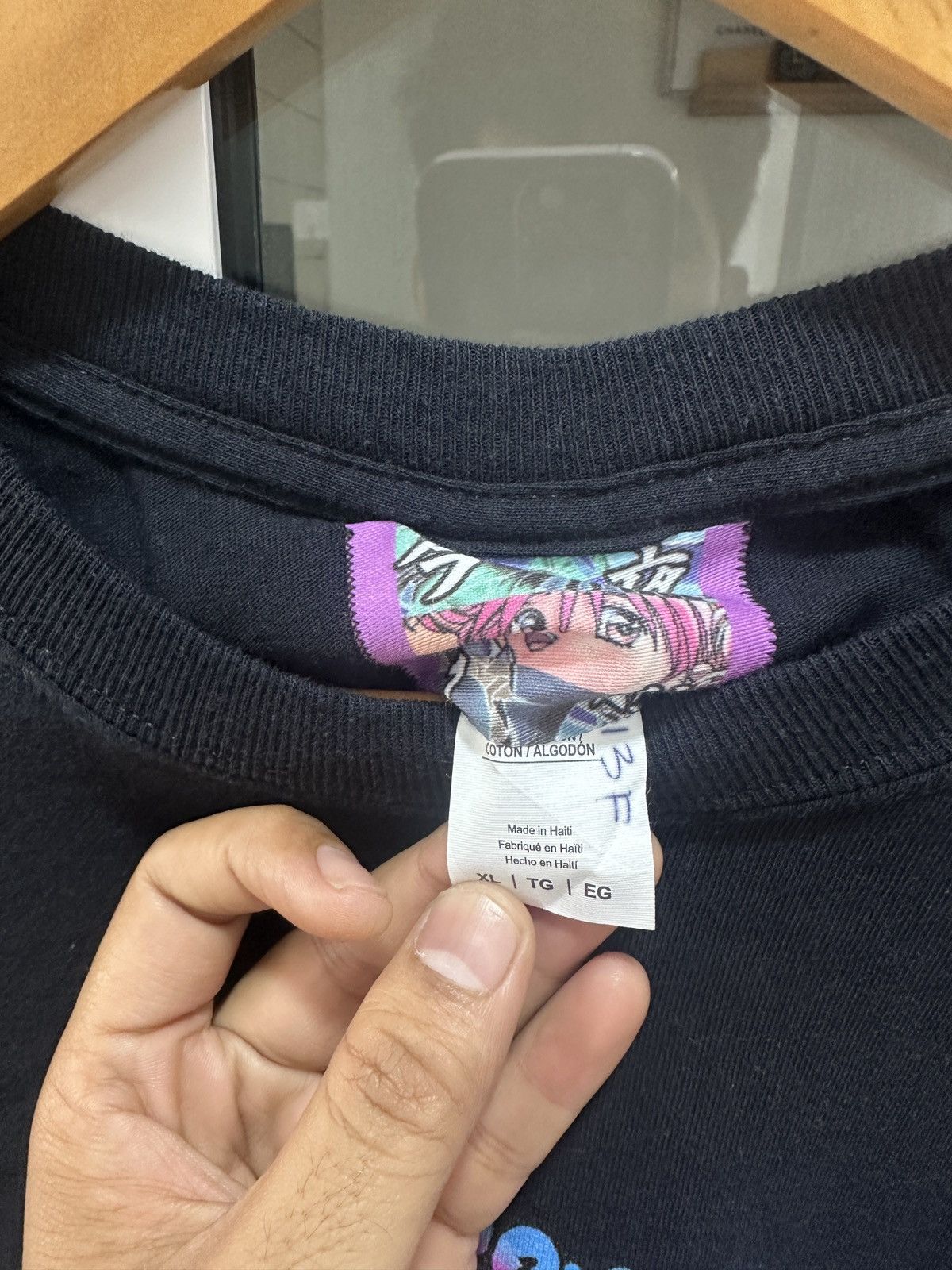Anime Japanese Brand Tonight 1 Second Blood Tube “Kill You” L/S Size US L / EU 52-54 / 3 - 5 Thumbnail