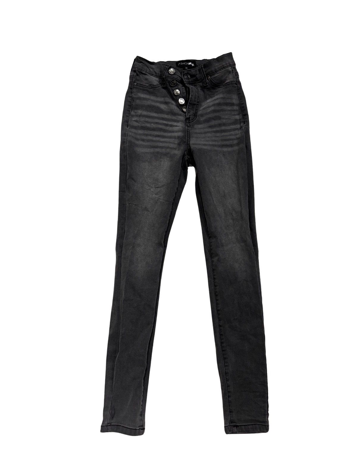 Fashion Nova Women’s black skinny jeans.wp0303 Size 24" / US 00 / IT 34 - 1 Thumbnail