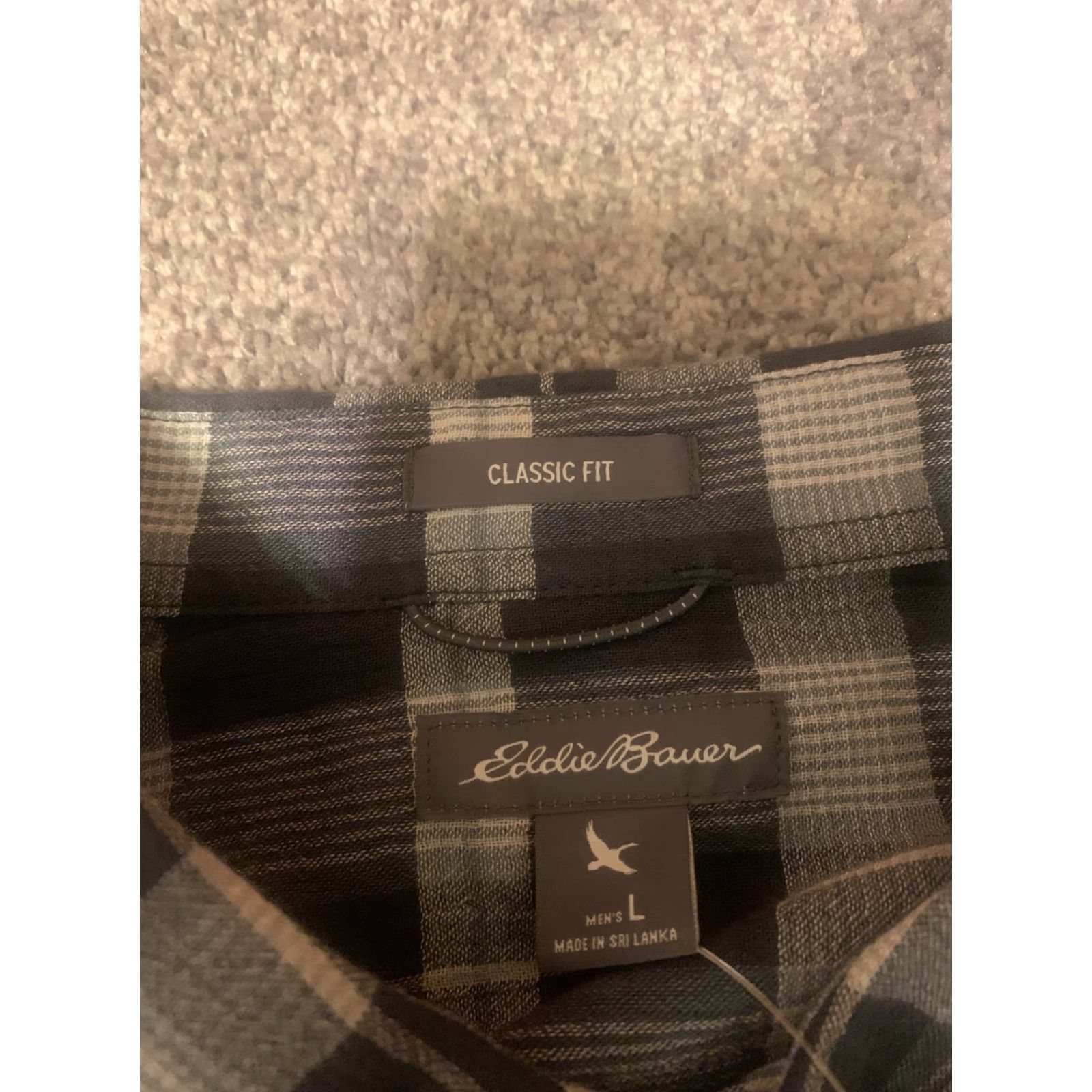 Eddie Bauer NWT Eddie Bauer Breezeway Classic Fit Mens Shirt Button Long Sleeve Sz Large Size US M / EU 48-50 / 2 - 4 Thumbnail