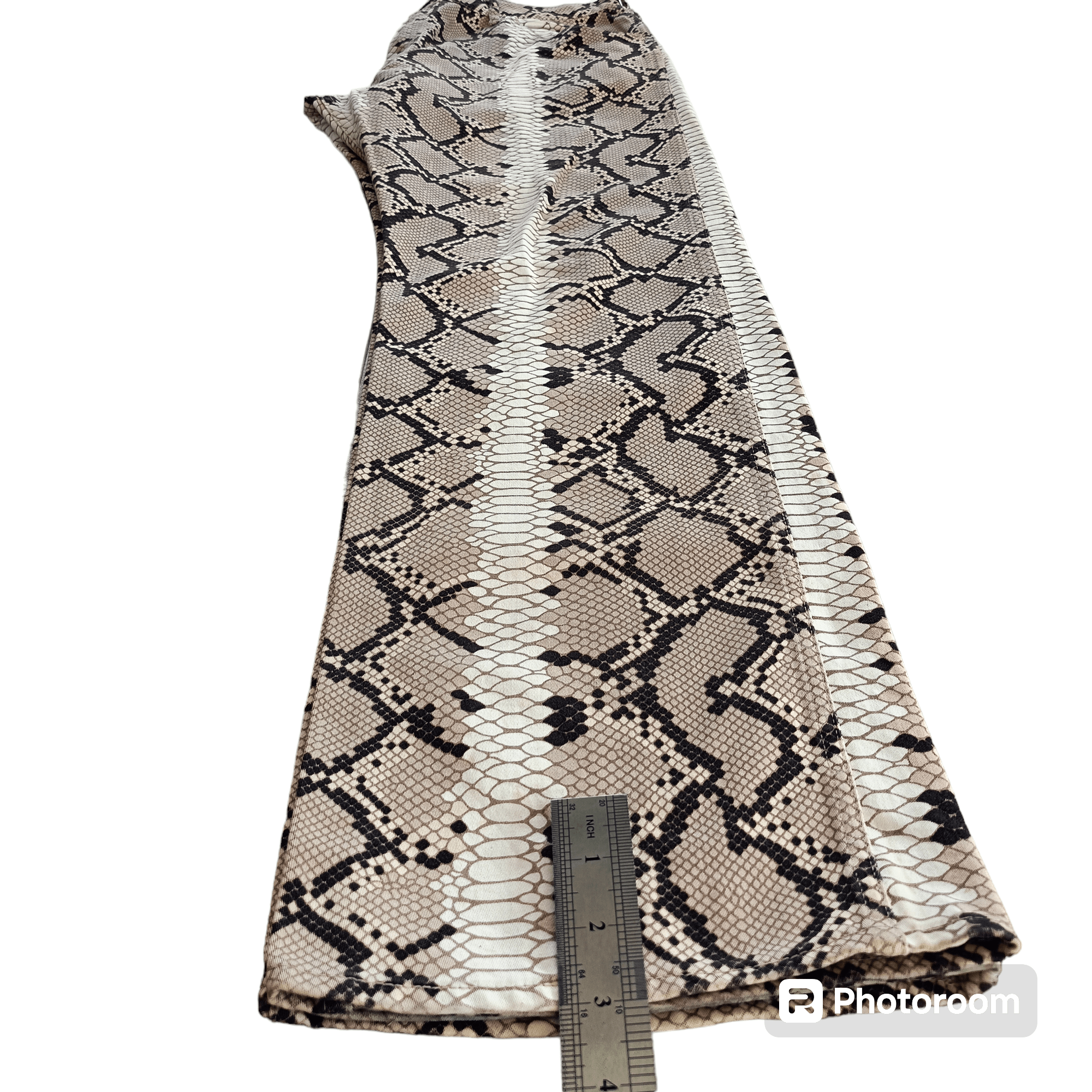 Needles NEPENTHES NEEDLES x NUMBER (N)INE SNAKEPRINT PANTS Size US 36 / EU 52 - 9 Thumbnail