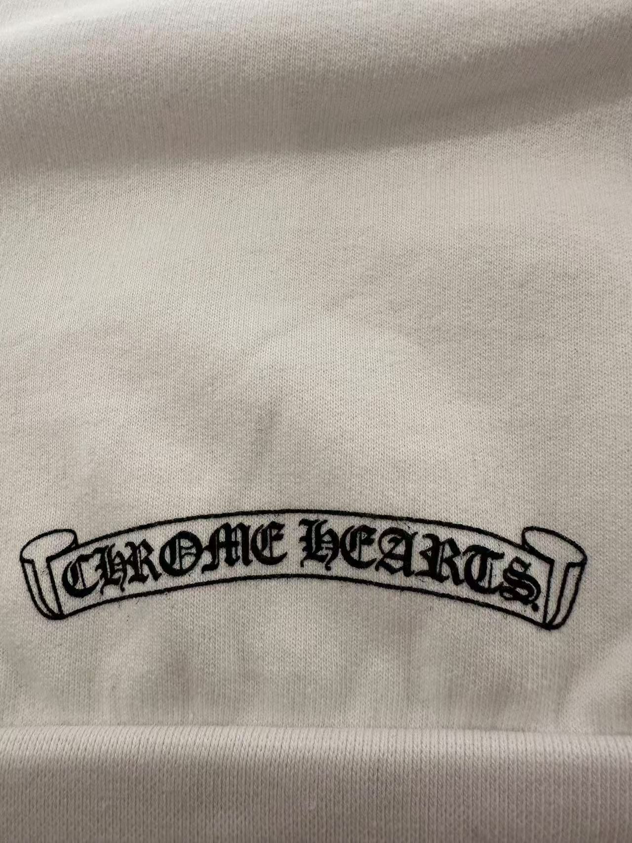 Chrome Hearts Chrome Hearts Monogram Vertical Logo Zip Up Hoodie Size US L / EU 52-54 / 3 - 4 Thumbnail