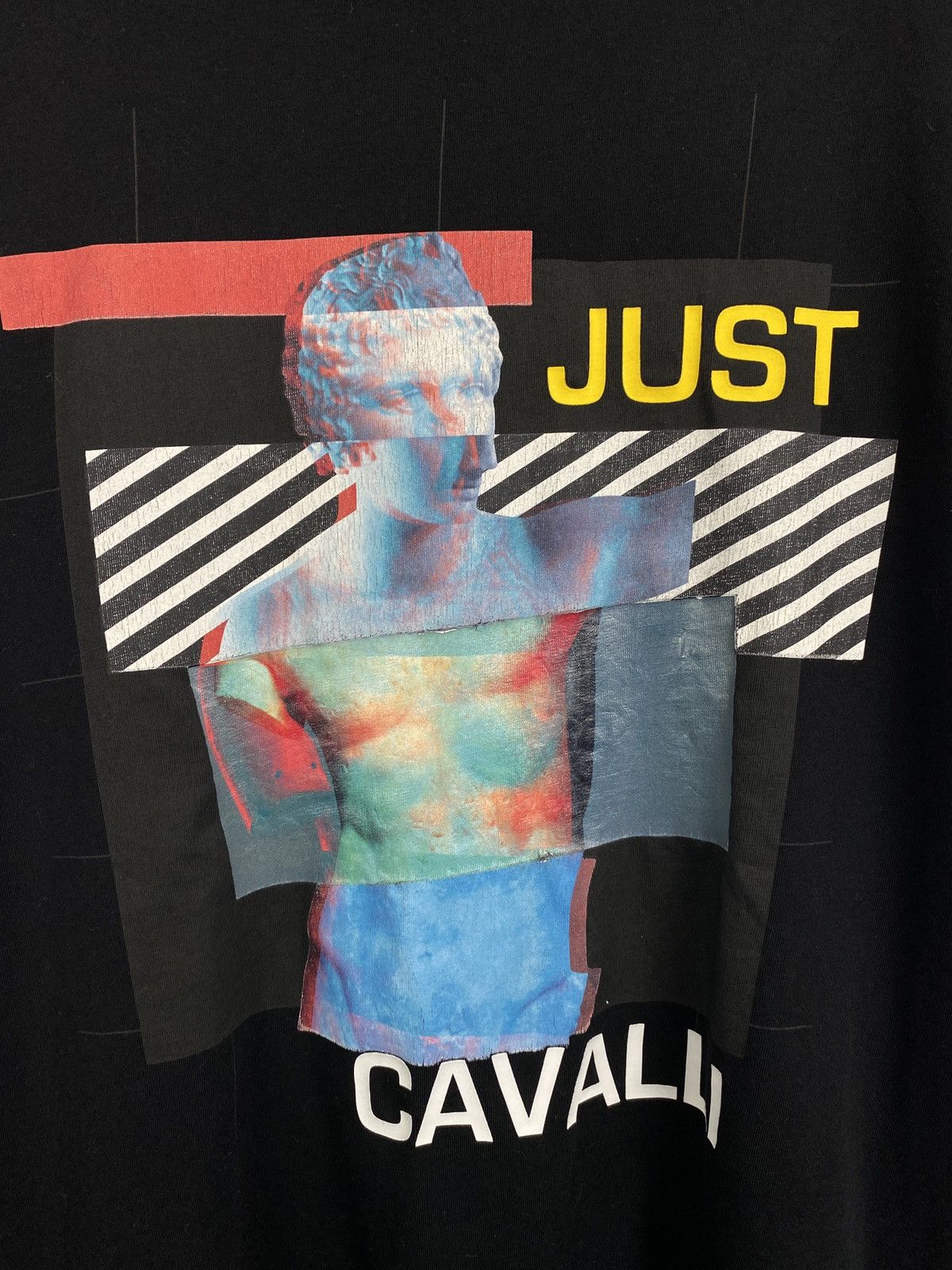 Just Cavalli × Roberto Cavalli Roberto Just Cavalli 3d Print T-Shirt Rare Retro Hype Y2K Size US M / EU 48-50 / 2 - 4 Thumbnail