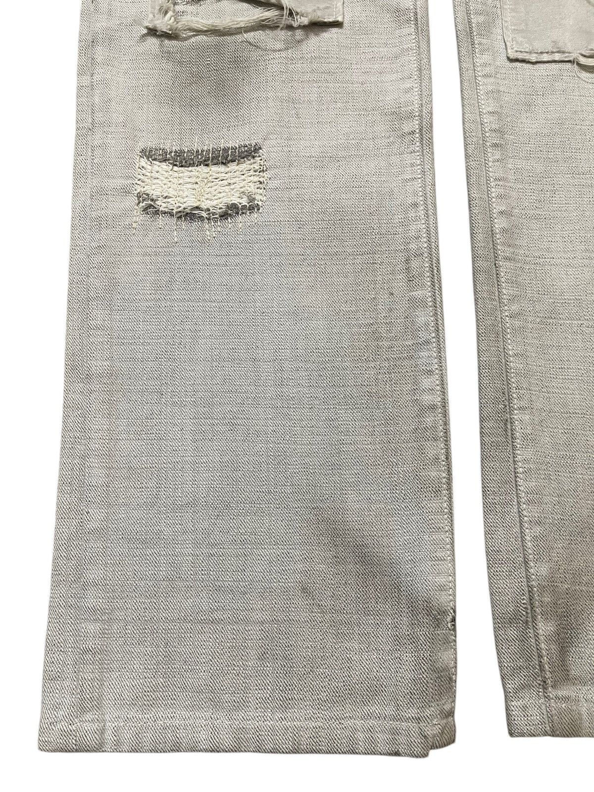 14th Addiction Vintage Japanese Helb Mud Faded Wash Distress Patches Jeans Size US 31 - 7 Thumbnail