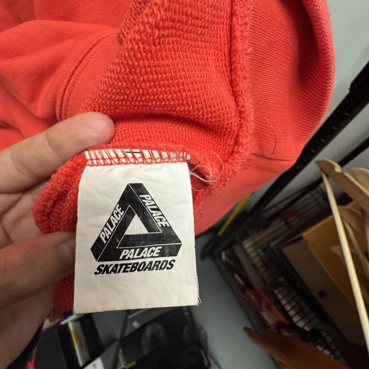 Palace Palace Pwlwce Crew Red Size US XL / EU 56 / 4 - 4 Thumbnail