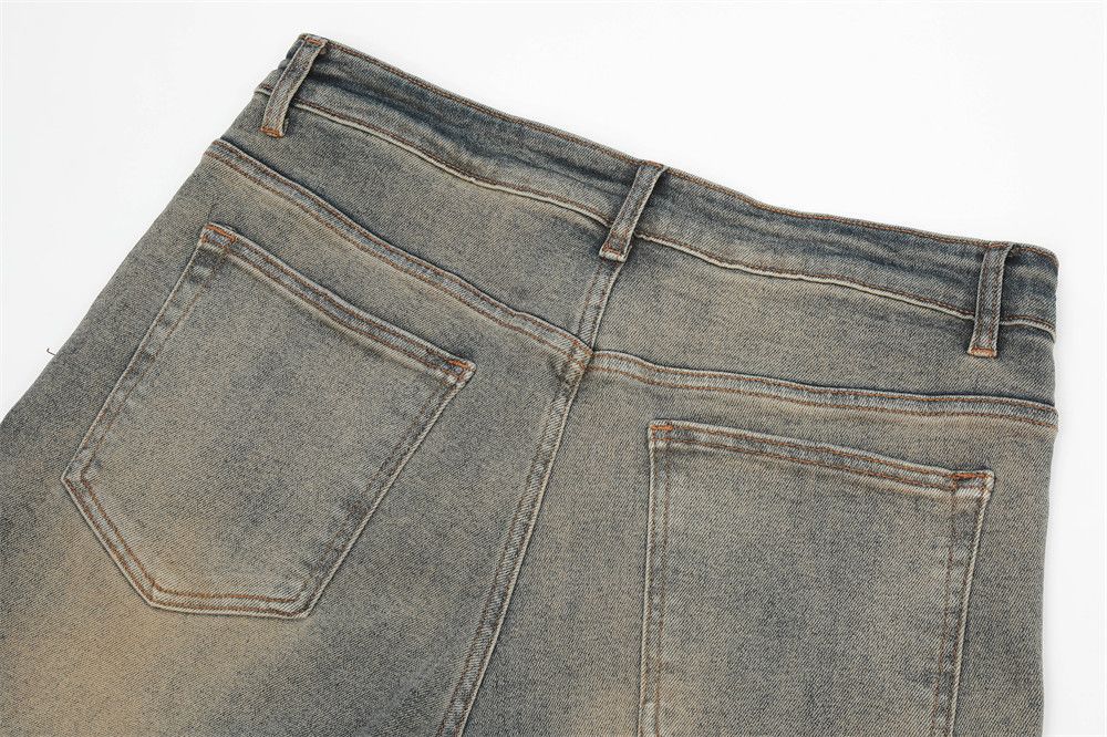 Japanese Brand × Jean High street retro washed distressed flared jeans for men Size US 32 / EU 48 - 5 Thumbnail
