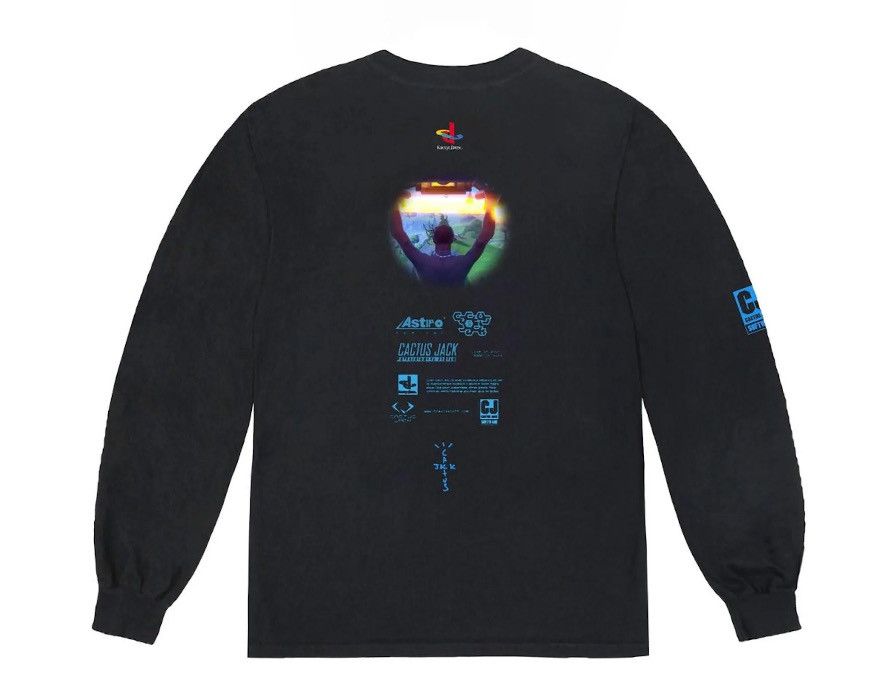Travis Scott Travis Scott x Fortnite CJ Portal LS T Shirt Size US L / EU 52-54 / 3 - 2 Thumbnail