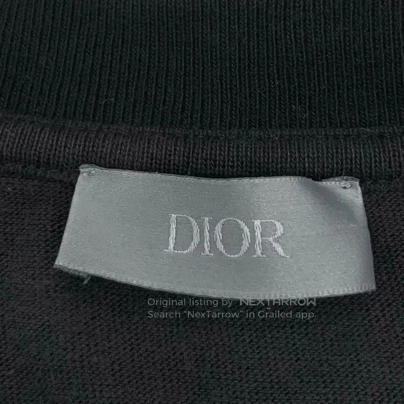Dior Dior Black Cotton Men's T-Shirt . Size US S / EU 44-46 / 1 - 6 Thumbnail