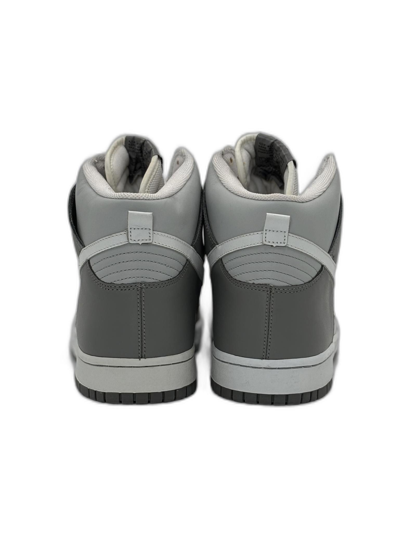 Nike NIKE MENS DUNK HIGH NEUTRAL GREY/WHITE-LIGHT CHARCOAL SZ 12 Size US 12 / EU 45 - 4 Thumbnail