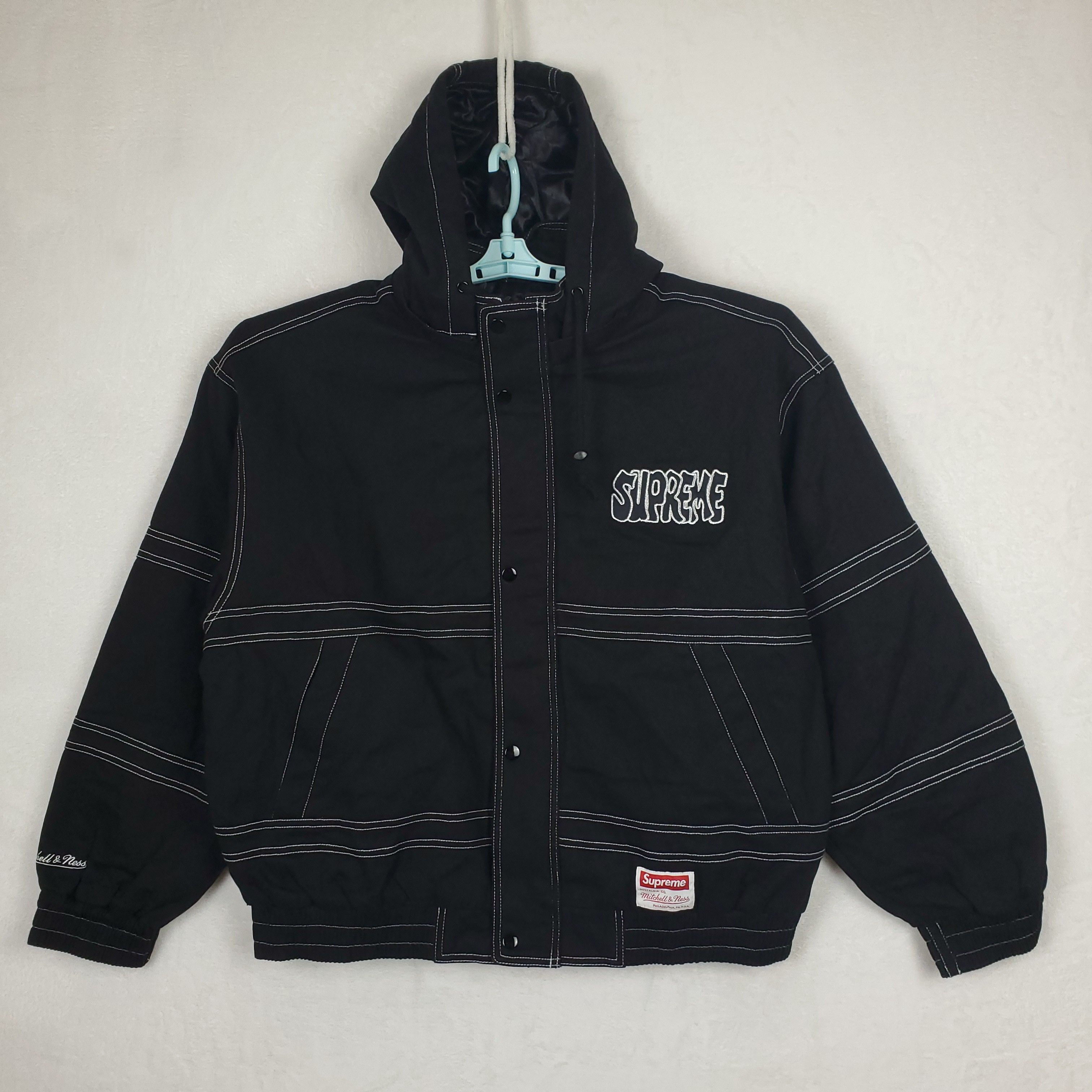 Mitchell & Ness × Supreme Supreme x Mitchell & Ness Large Heavyweight Jacket MMXXIV Size US L / EU 52-54 / 3 - 2 Thumbnail