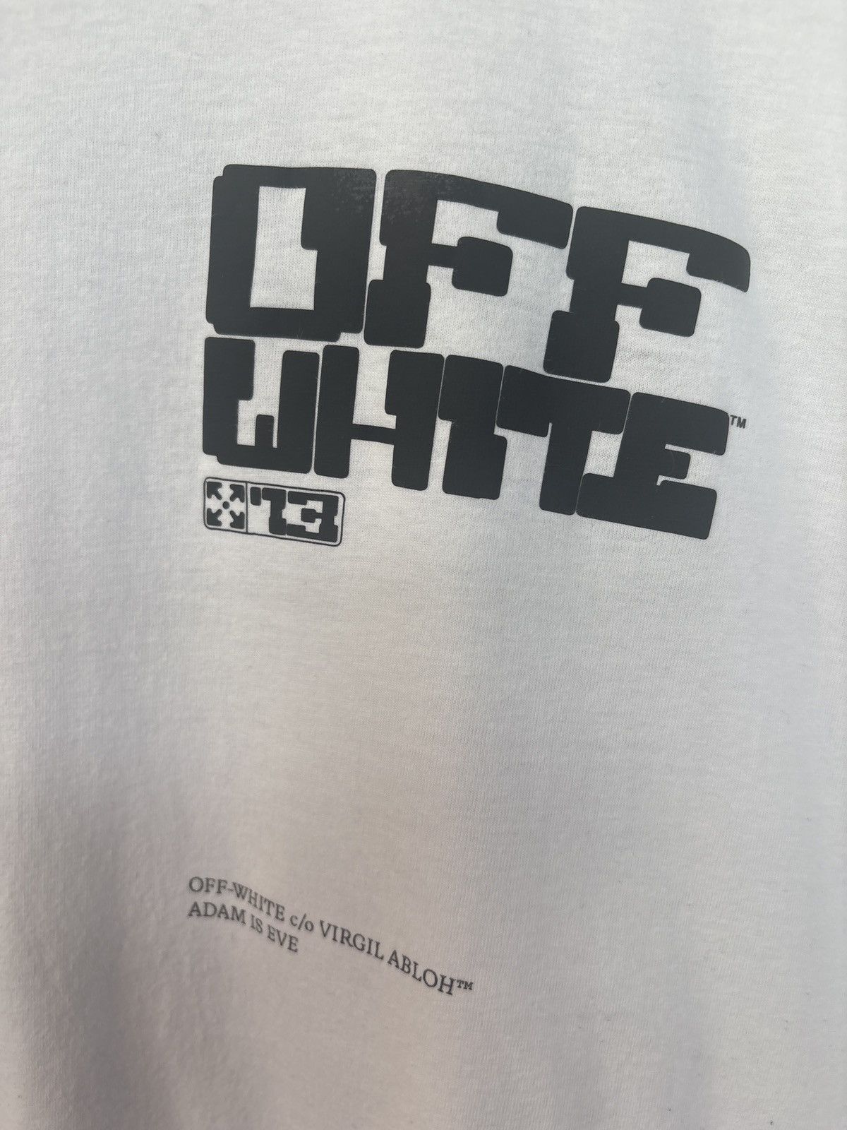 Off-White Pff White Glitch Tee Size US XXL / EU 58 / 5 - 4 Thumbnail