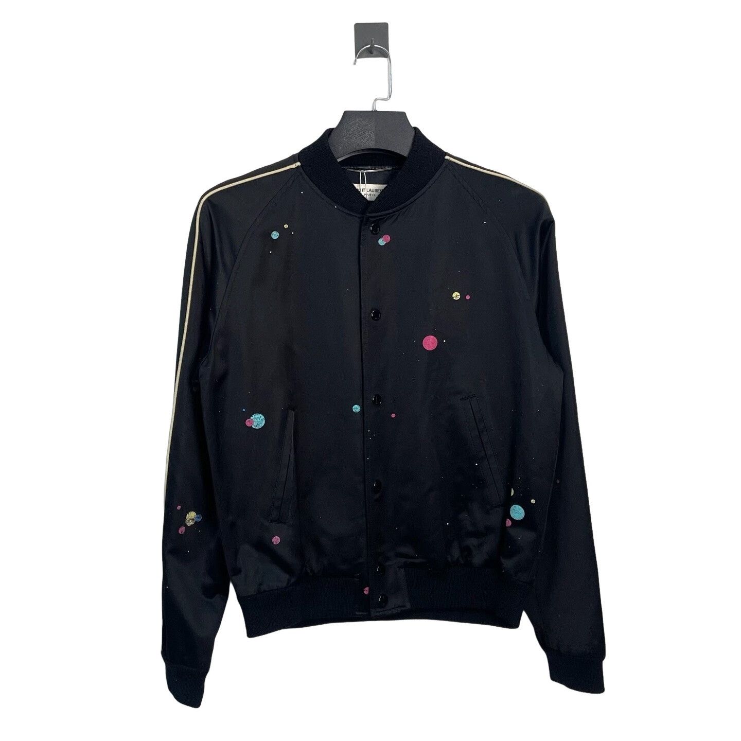 Saint Laurent Paris Saint Laurent Polka Dot Bomber Jacket Size 46 Size US S / EU 44-46 / 1 - 1 Thumbnail