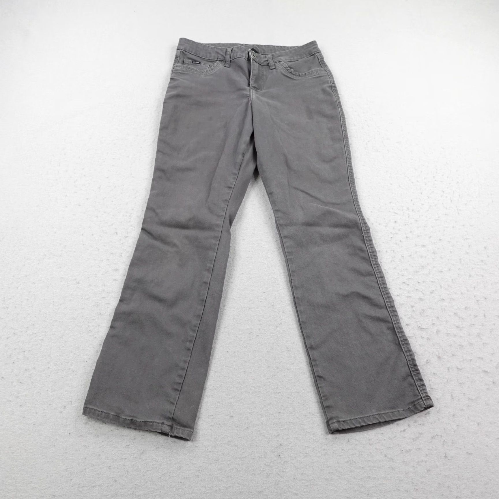 Vintage Kuhl Pants Womens 8 Gray Kontour Straight Outdoors Hiking Trail Chino Work Short Size 30" / US 8 / IT 44 - 2 Thumbnail