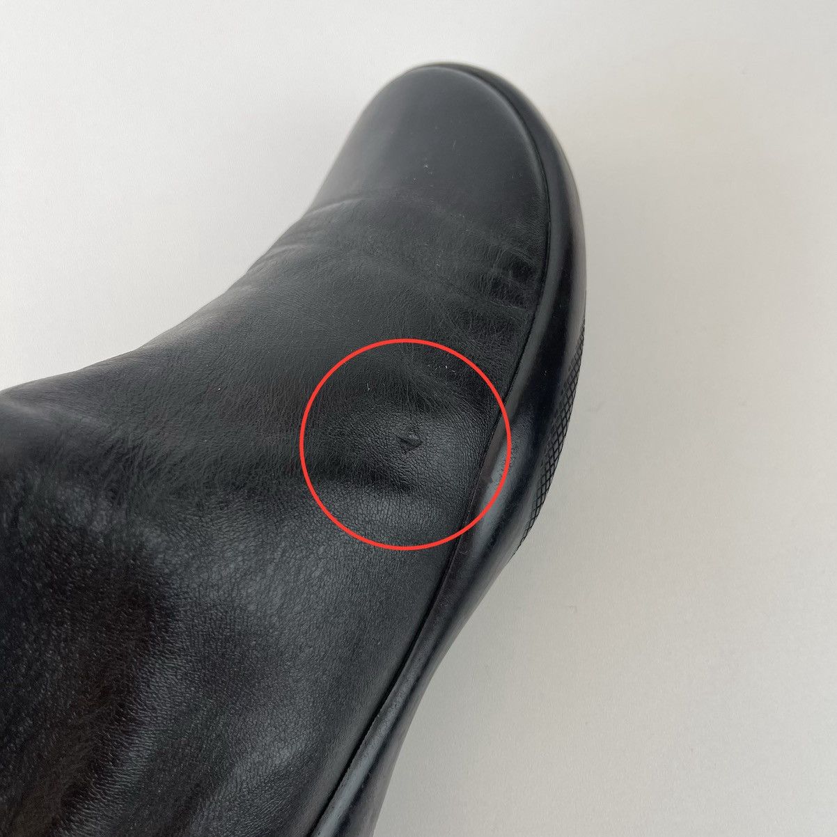 Prada Prada Sport 1999 Red Tab Side Zip Leather Vintage Boots Blac Size US 7.5 / IT 37.5 - 13 Thumbnail