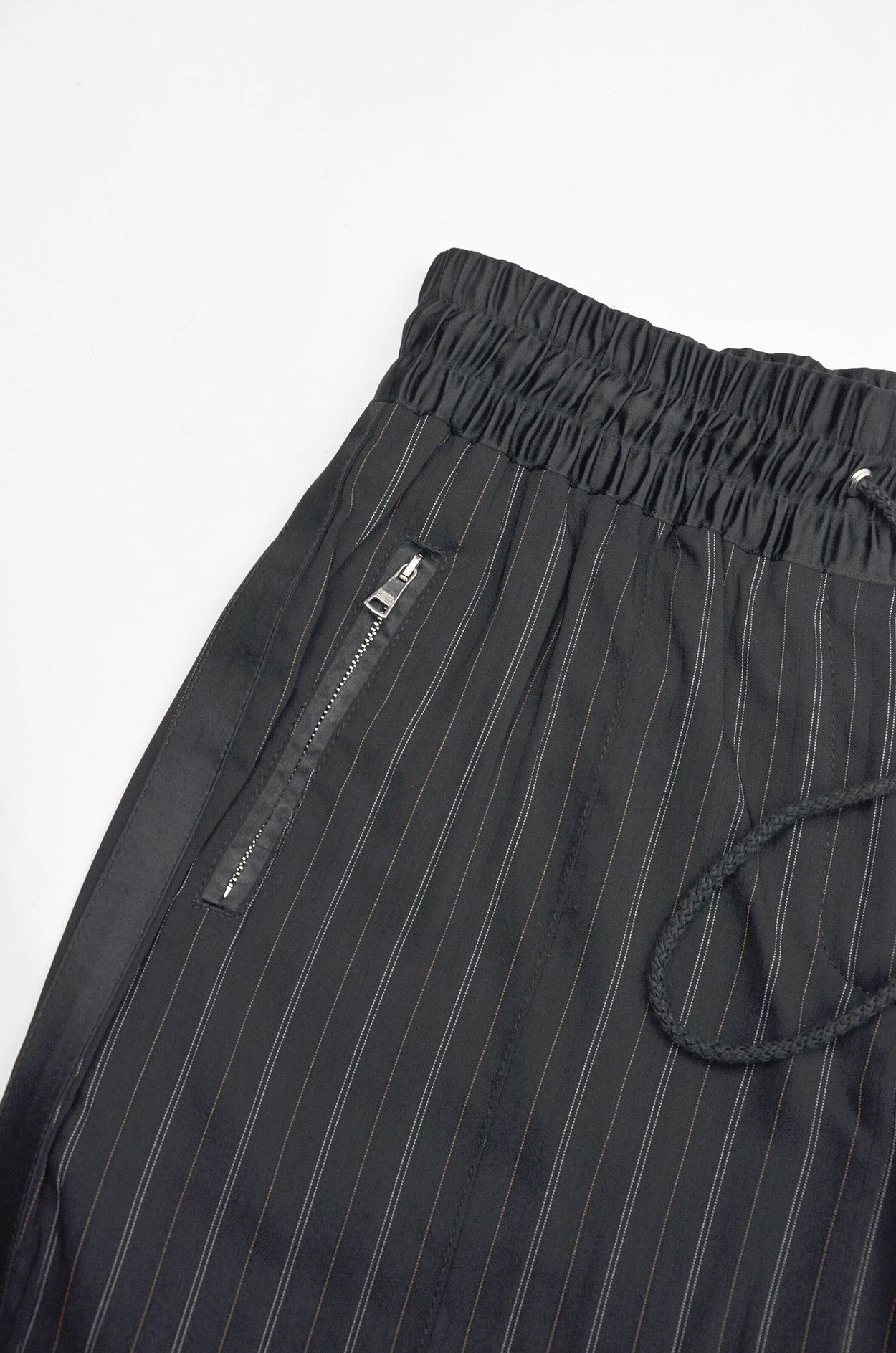 Dolce & Gabbana Dolce & Gabbana Pinstripe Wool Pants Black - Size 38 Size 26" / US 2 / IT 38 - 4 Thumbnail