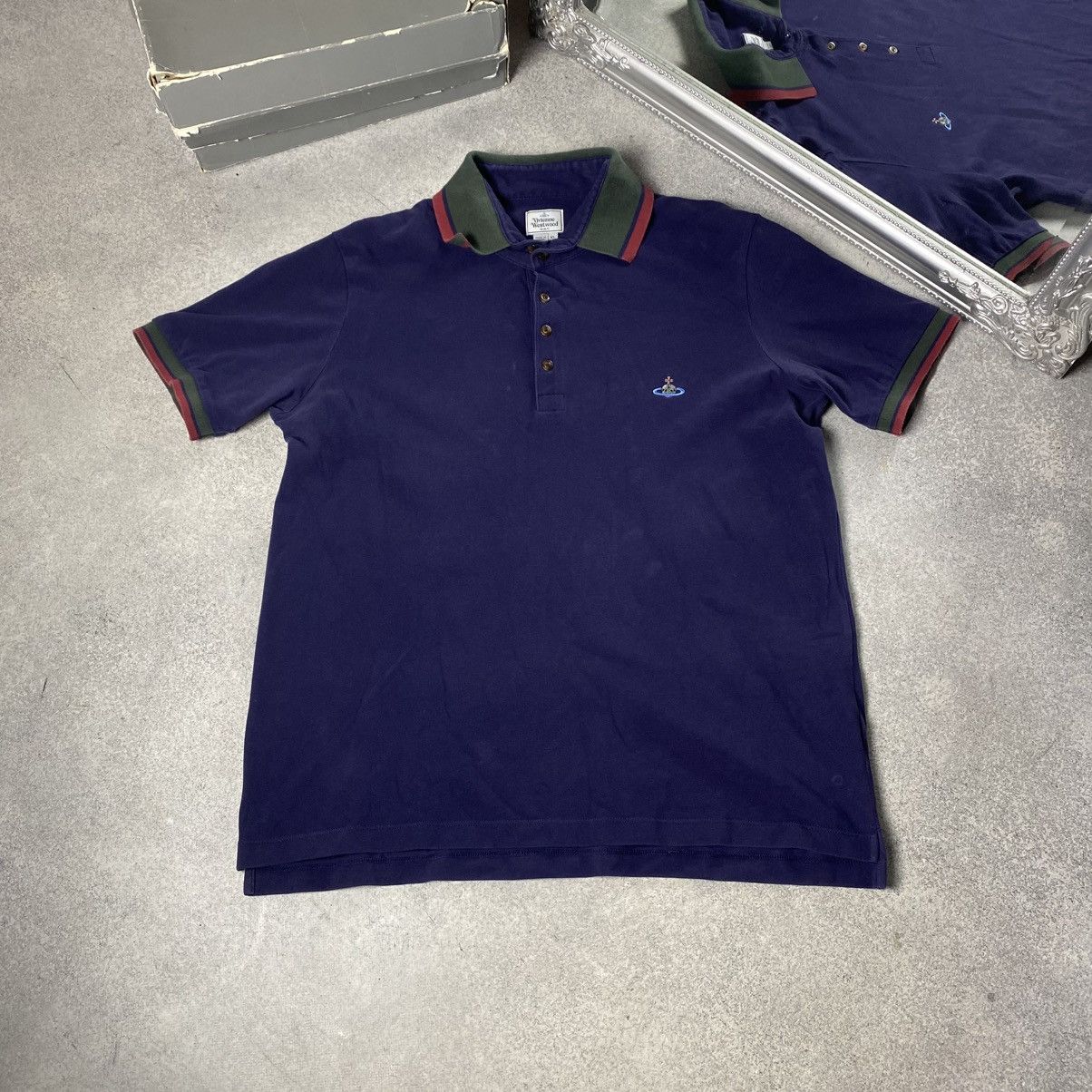 Vivienne Westwood Vintage Vivienne Westwood Polo T-Shirt Y2K Size US XL / EU 56 / 4 - 1 Thumbnail