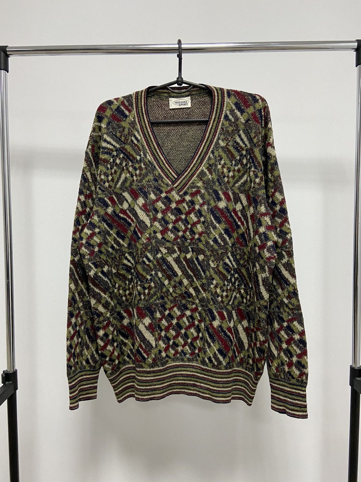 Missoni × Vintage Missoni Sport Vintage Sweater Knitted Luxury Made in Italy Size US M / EU 48-50 / 2 - 1 Thumbnail