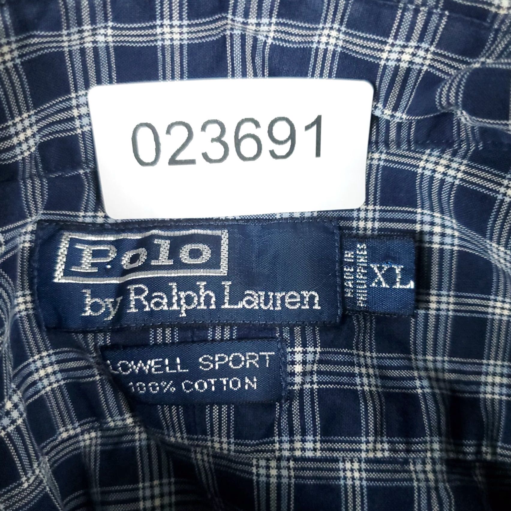 Ralph Lauren Ralph Lauren Shirt Mens XL Blue Plaid Pony Button-Up Long Sleeve Size US XL / EU 56 / 4 - 7 Thumbnail