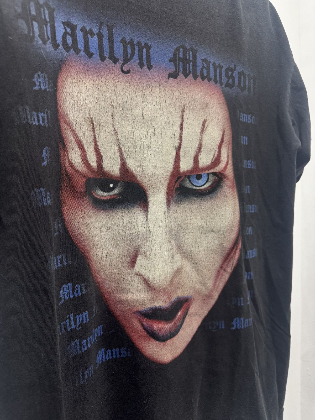 Marilyn Manson Marilyn Manson 1999 Big Face Bootleg Tee | Grailed