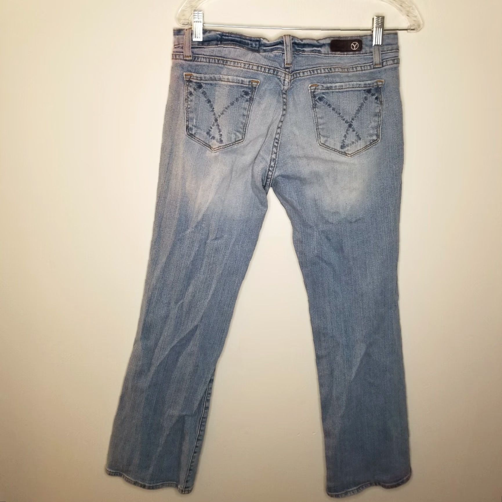 Vintage Yaso Jeans Womens 9/10 30 Blue Straight Size 30" / US 8 / IT 44 - 4 Thumbnail