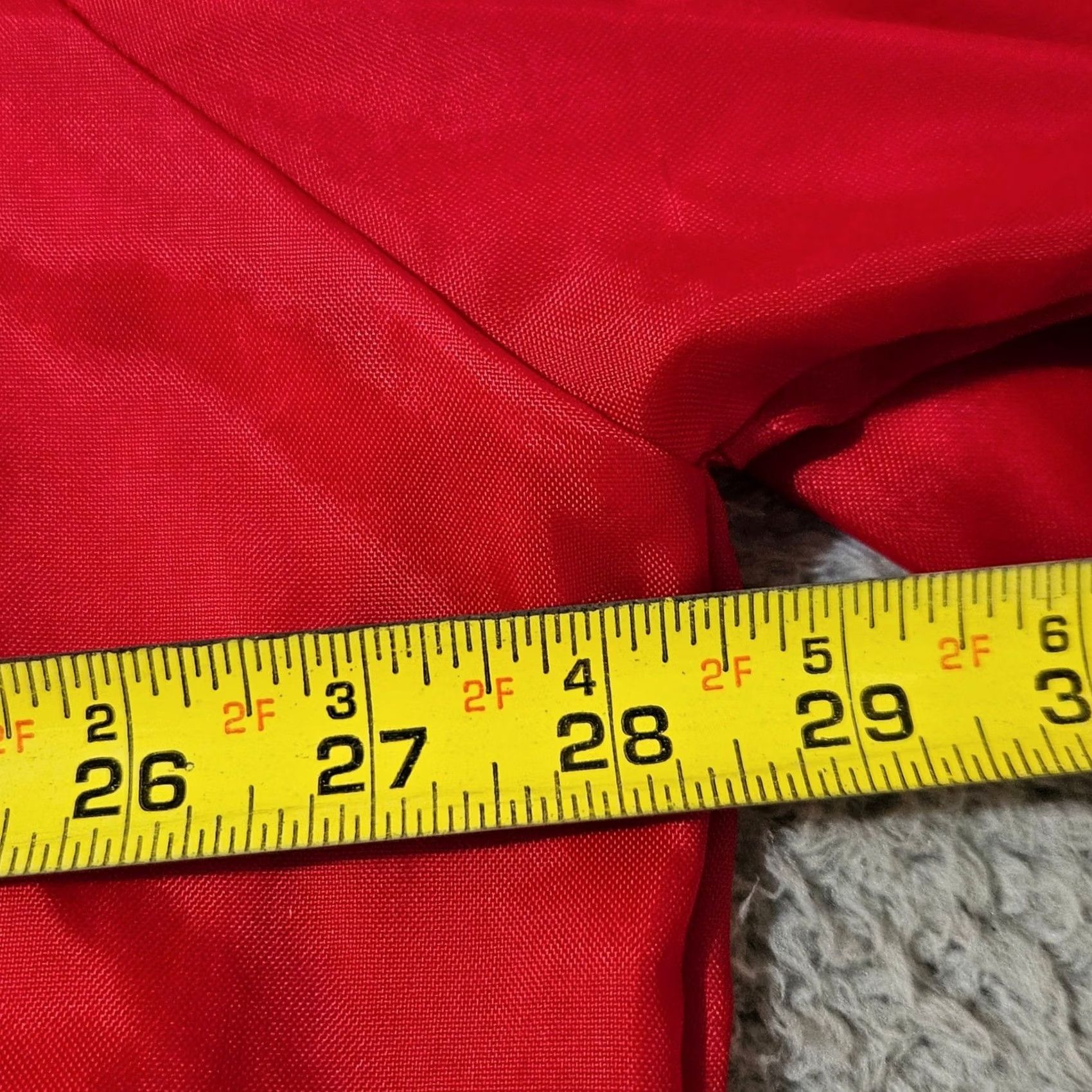 Vintage VINTAGE Rennoc Nylon Lined 1/2 Zip Jacket Red XL Mens Made in USA Size US XL / EU 56 / 4 - 7 Thumbnail