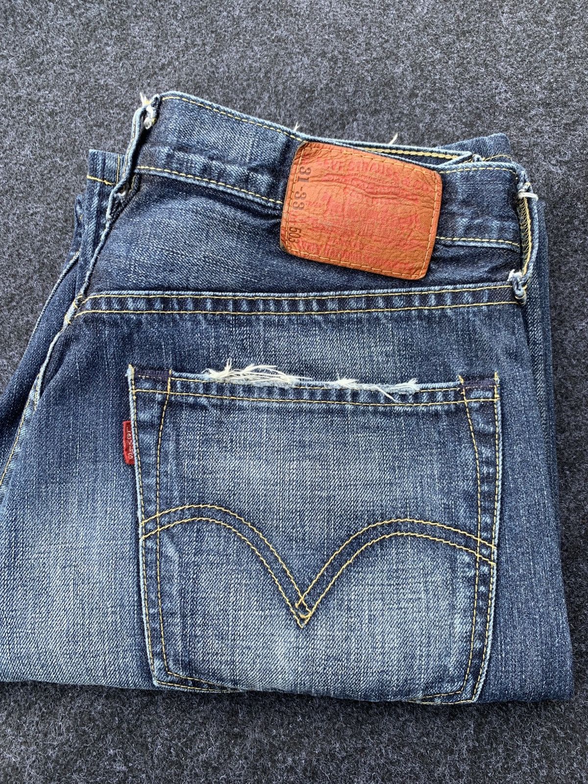 Levi's Levi’s 503 Vintage – Crazy Good Fade🔥🔥🔥🔥 Size US 32 / EU 48 - 11 Thumbnail