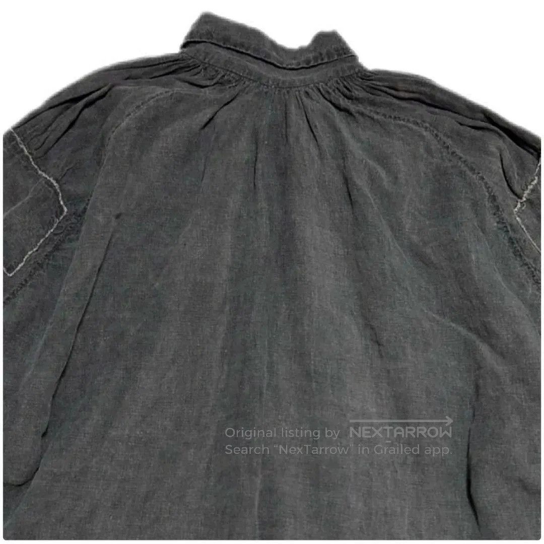 Japanese Brand Japanese Antique Boro Linen Smock Shirt. Size US M / EU 48-50 / 2 - 8 Thumbnail