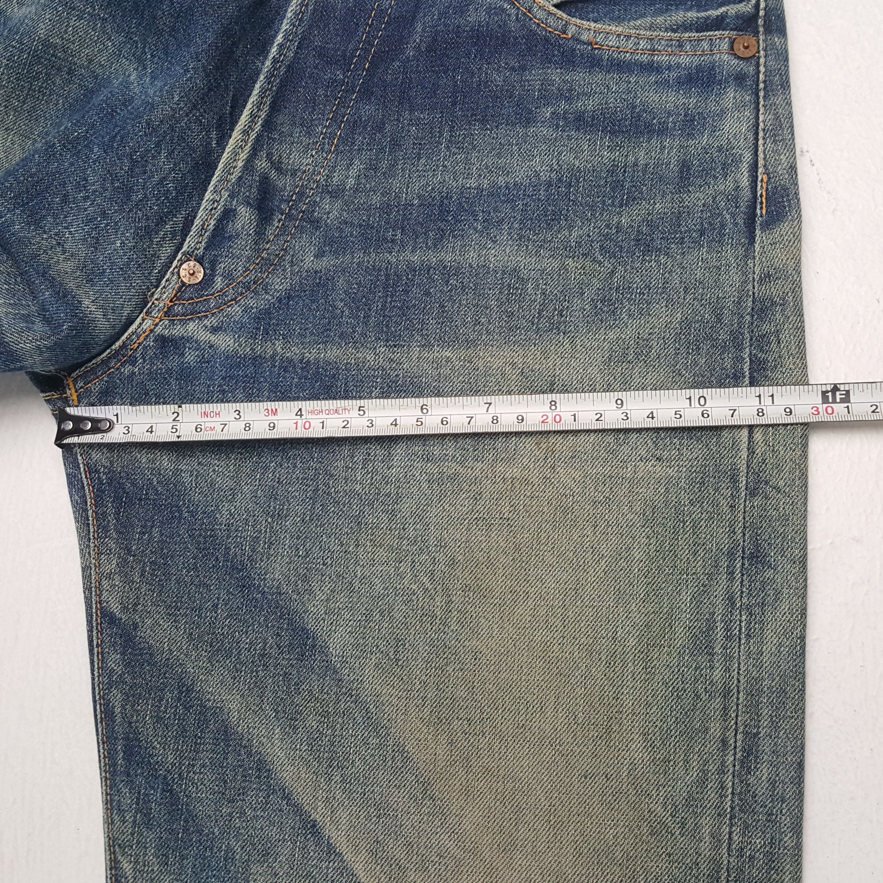 Japanese Brand × Vintage EVISU Japanese Brand Streetwear Custom Daicock Jeans Size US 26 / EU 42 - 9 Thumbnail